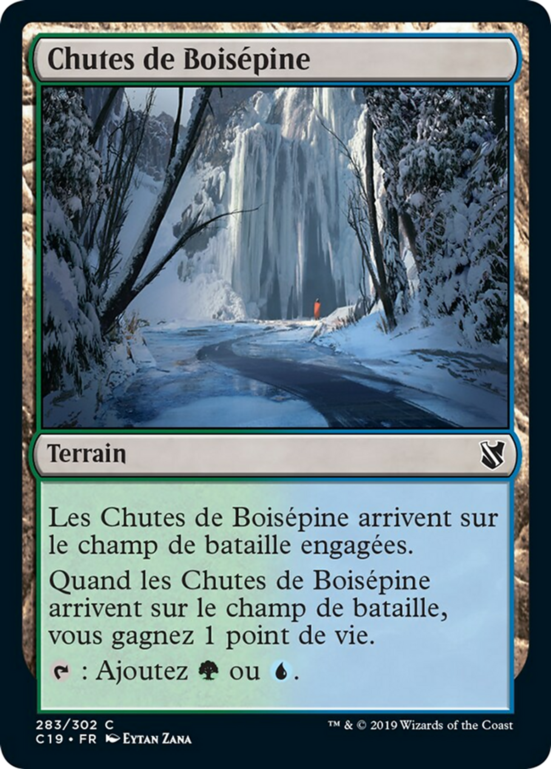 Chutes de Boisépine — Commander 2019 — Magic: The Gathering