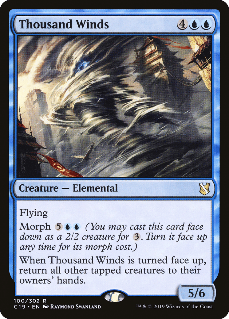 Thousand Winds — Commander 2019 — Magic: The Gathering