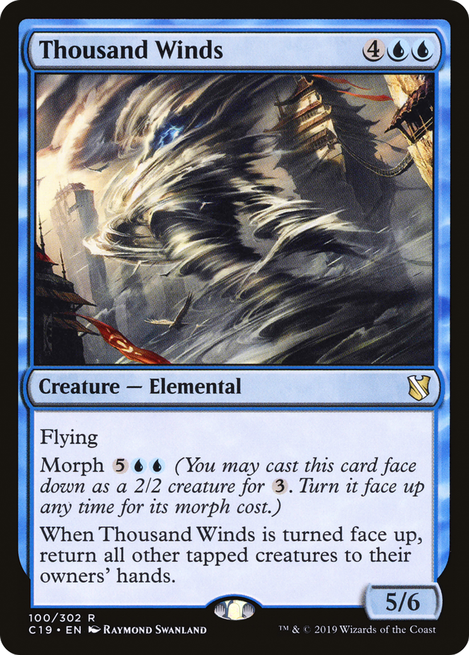 Thousand Winds — Commander 2019 — Magic: The Gathering