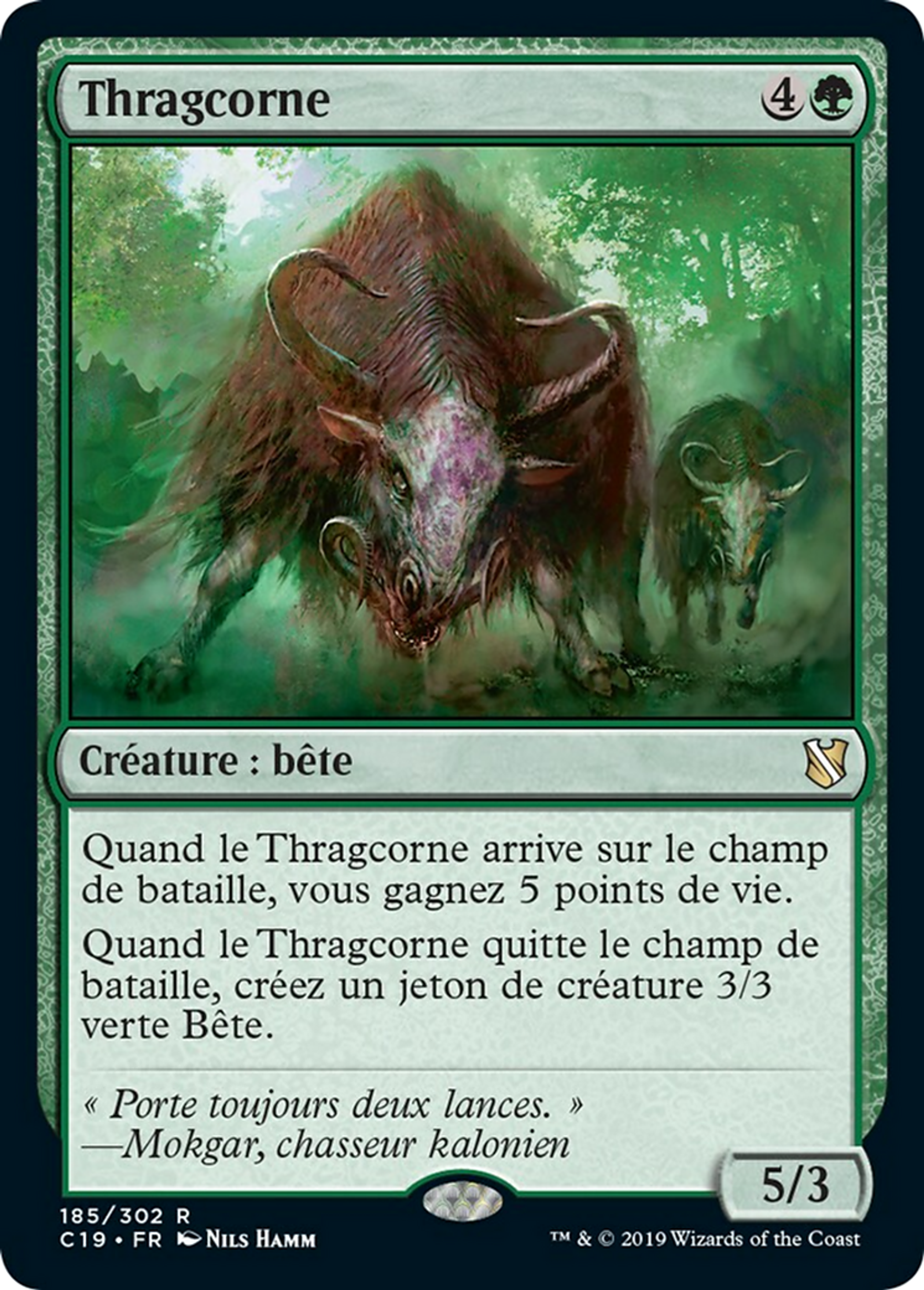 Thragcorne — Commander 2019 — Magic: The Gathering