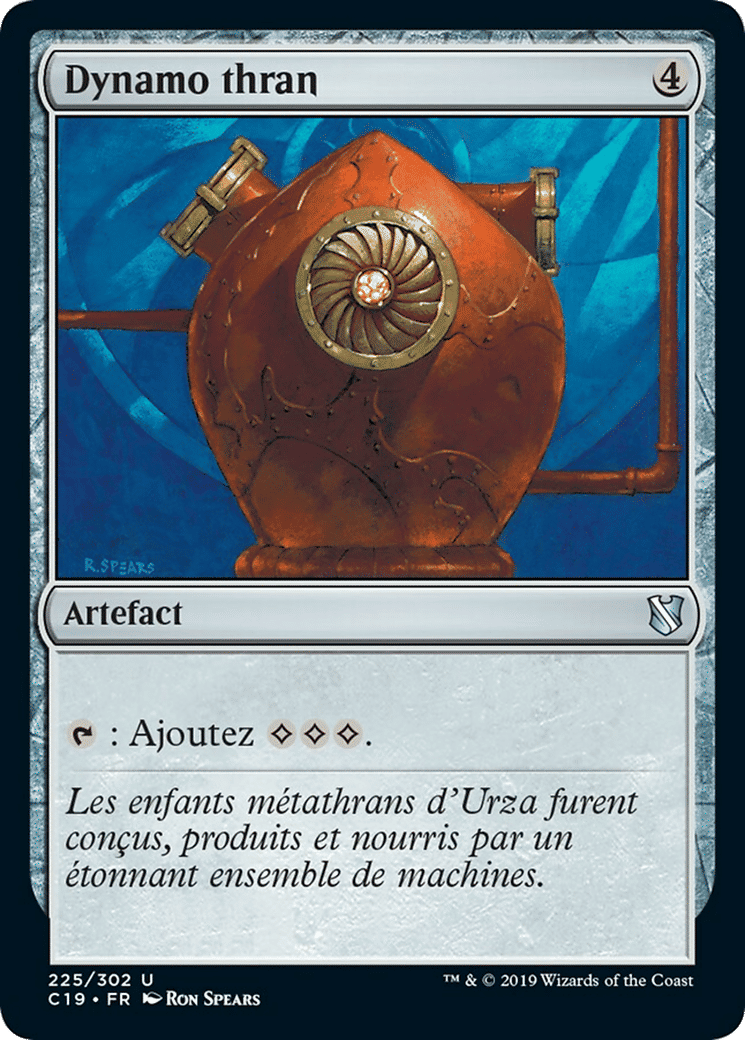 Dynamo thran — Commander 2019 — Magic: The Gathering