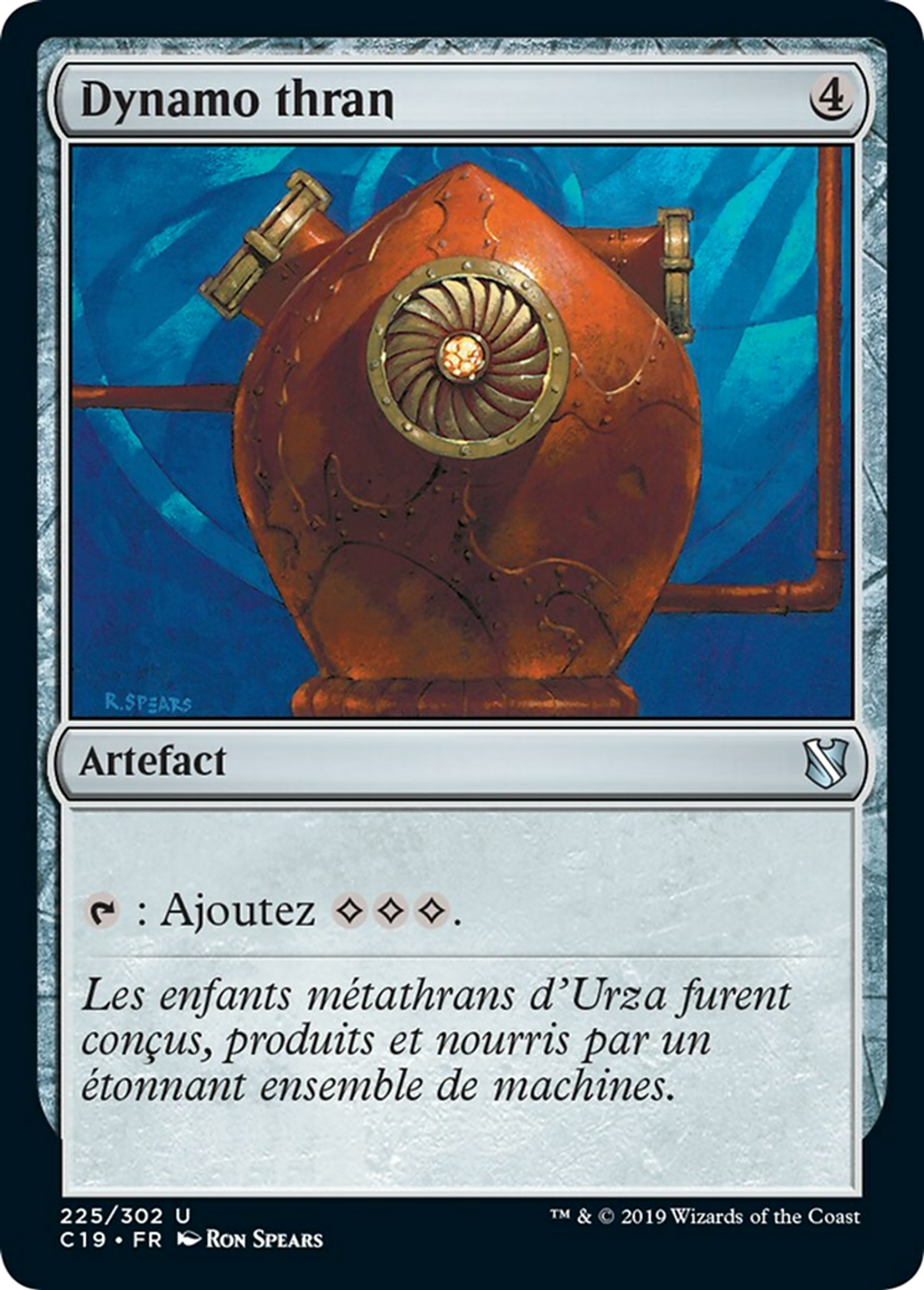 Dynamo thran — Commander 2019 — Magic: The Gathering