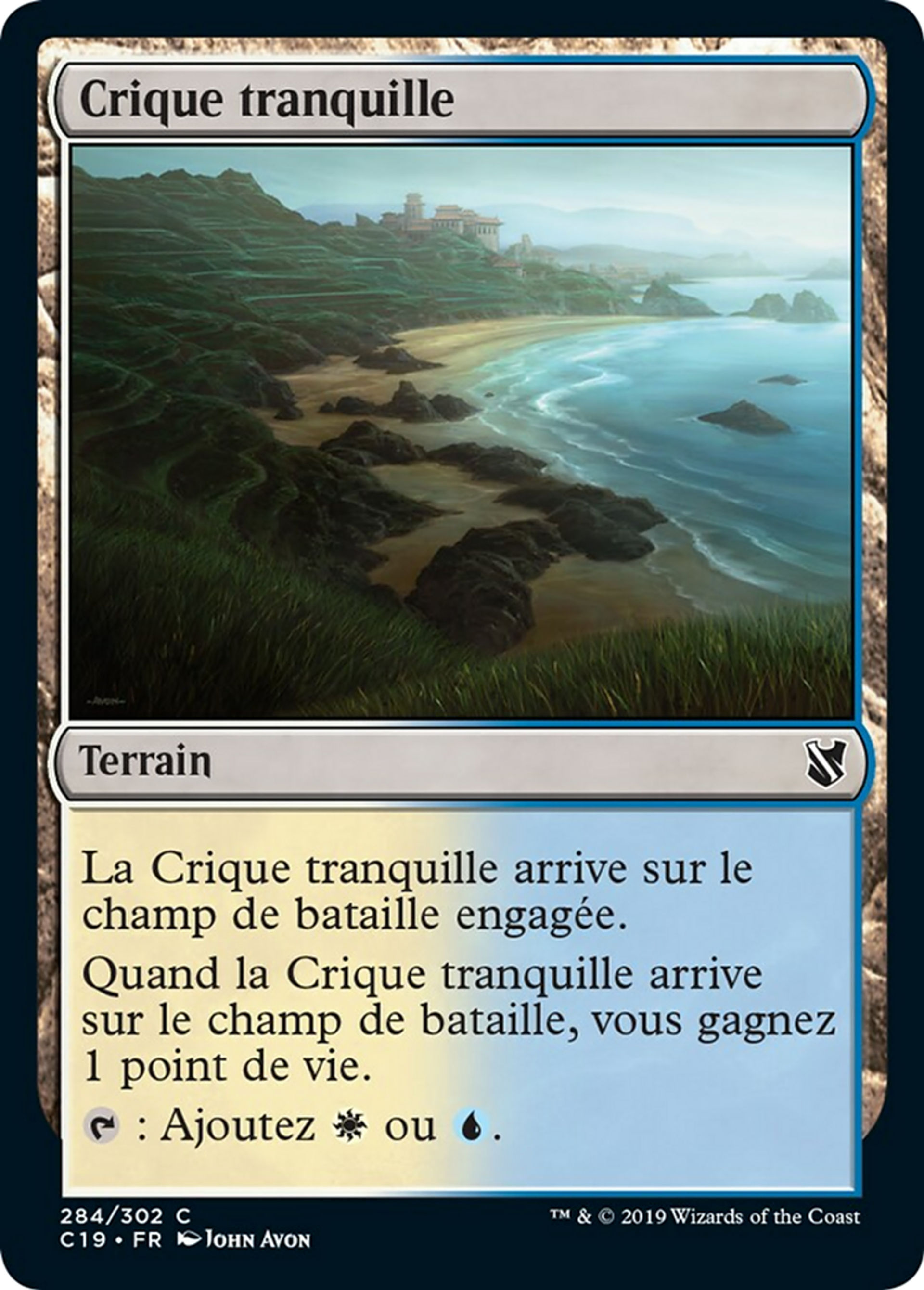 Crique tranquille — Commander 2019 — Magic: The Gathering