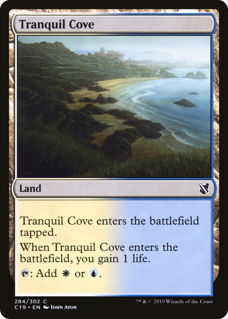 Tranquil Cove — Commander 2019 — Magic: The Gathering