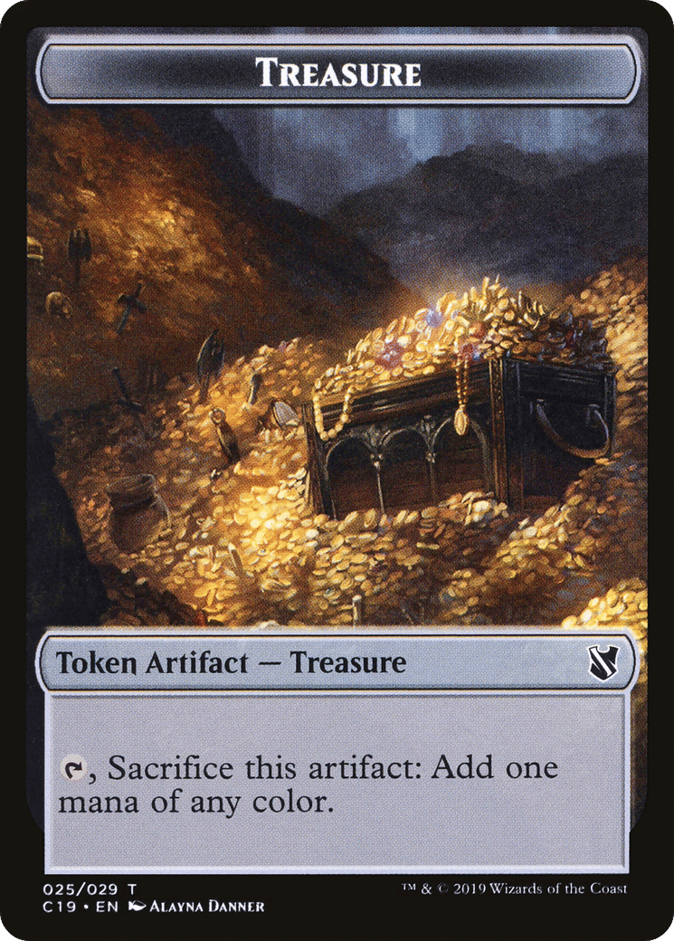 Treasure — Commander 2019 — Magic: The Gathering