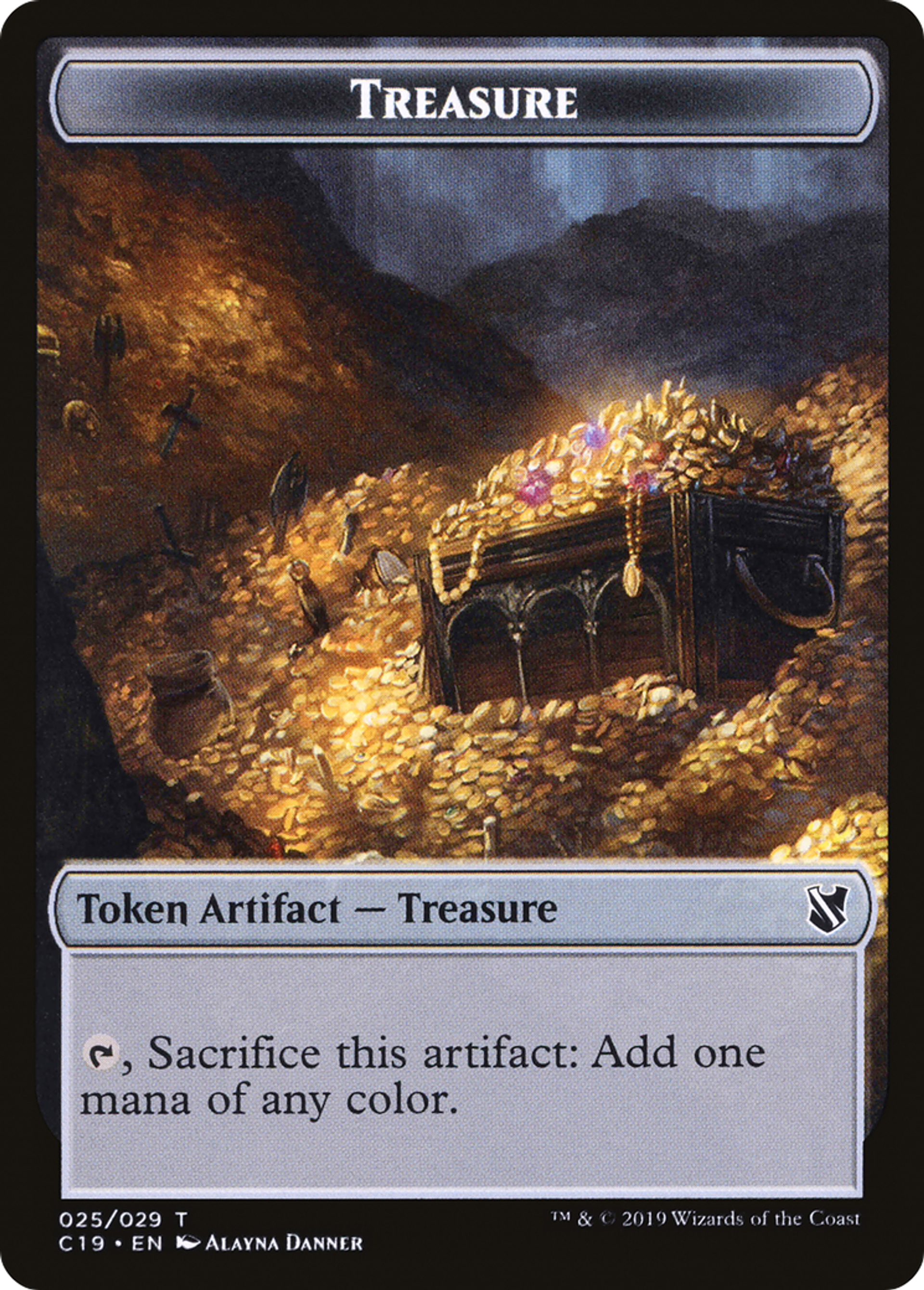 Treasure — Commander 2019 — Magic: The Gathering