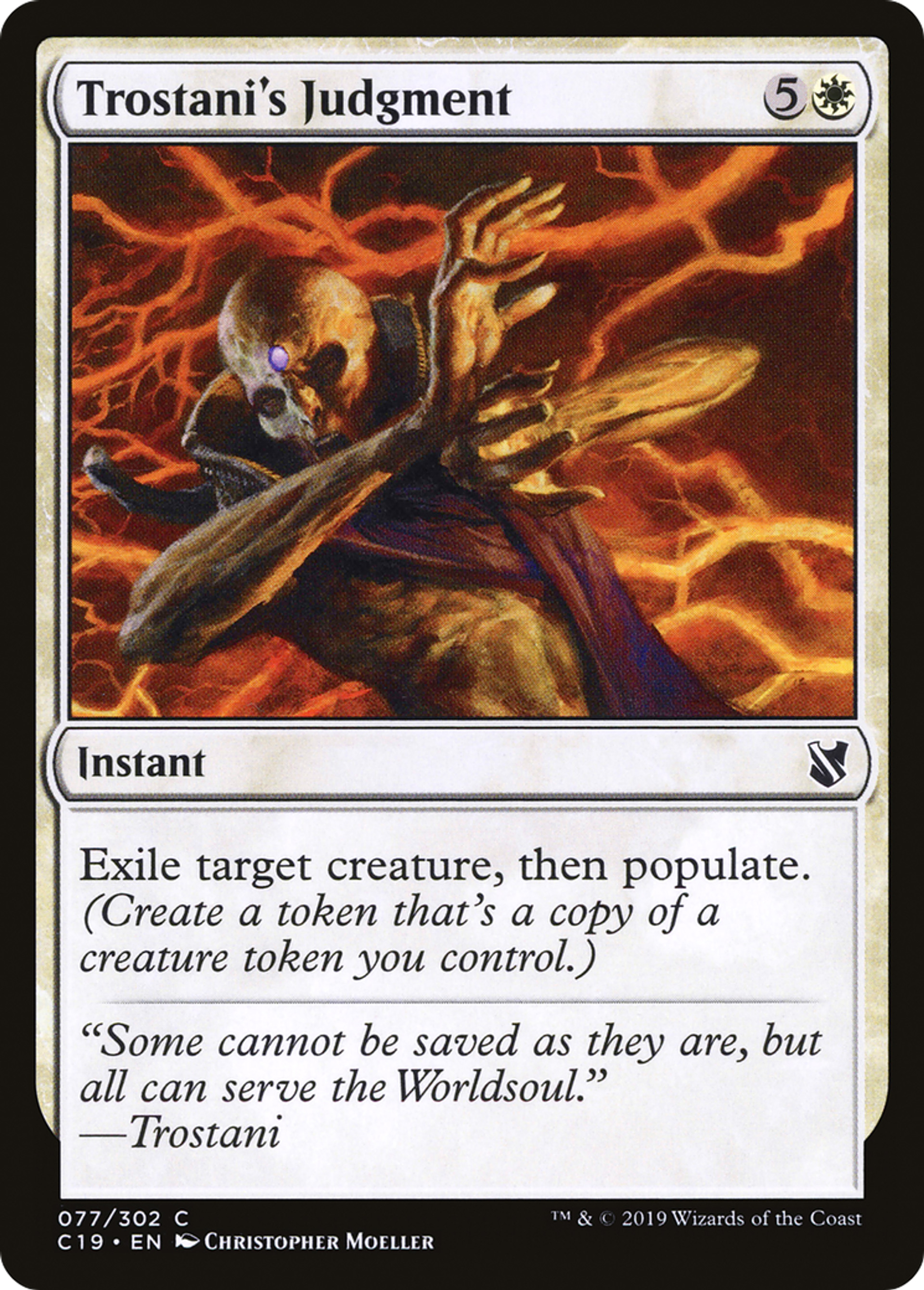 Trostani's Judgment — Commander 2019 — Magic: The Gathering