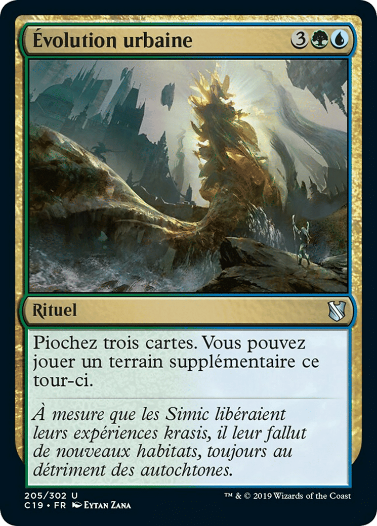 Évolution urbaine — Commander 2019 — Magic: The Gathering