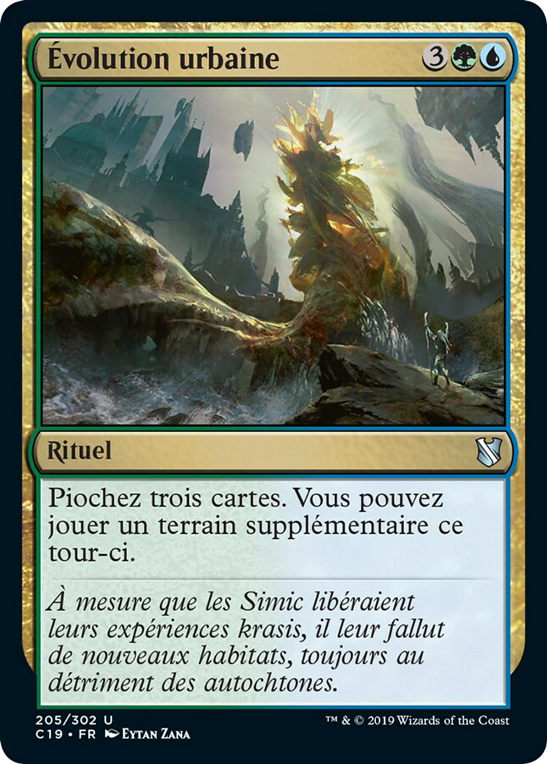 Évolution urbaine — Commander 2019 — Magic: The Gathering
