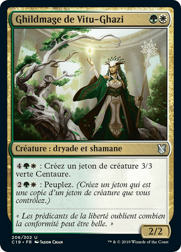 Ghildmage de Vitu-Ghazi — Commander 2019 — Magic: The Gathering