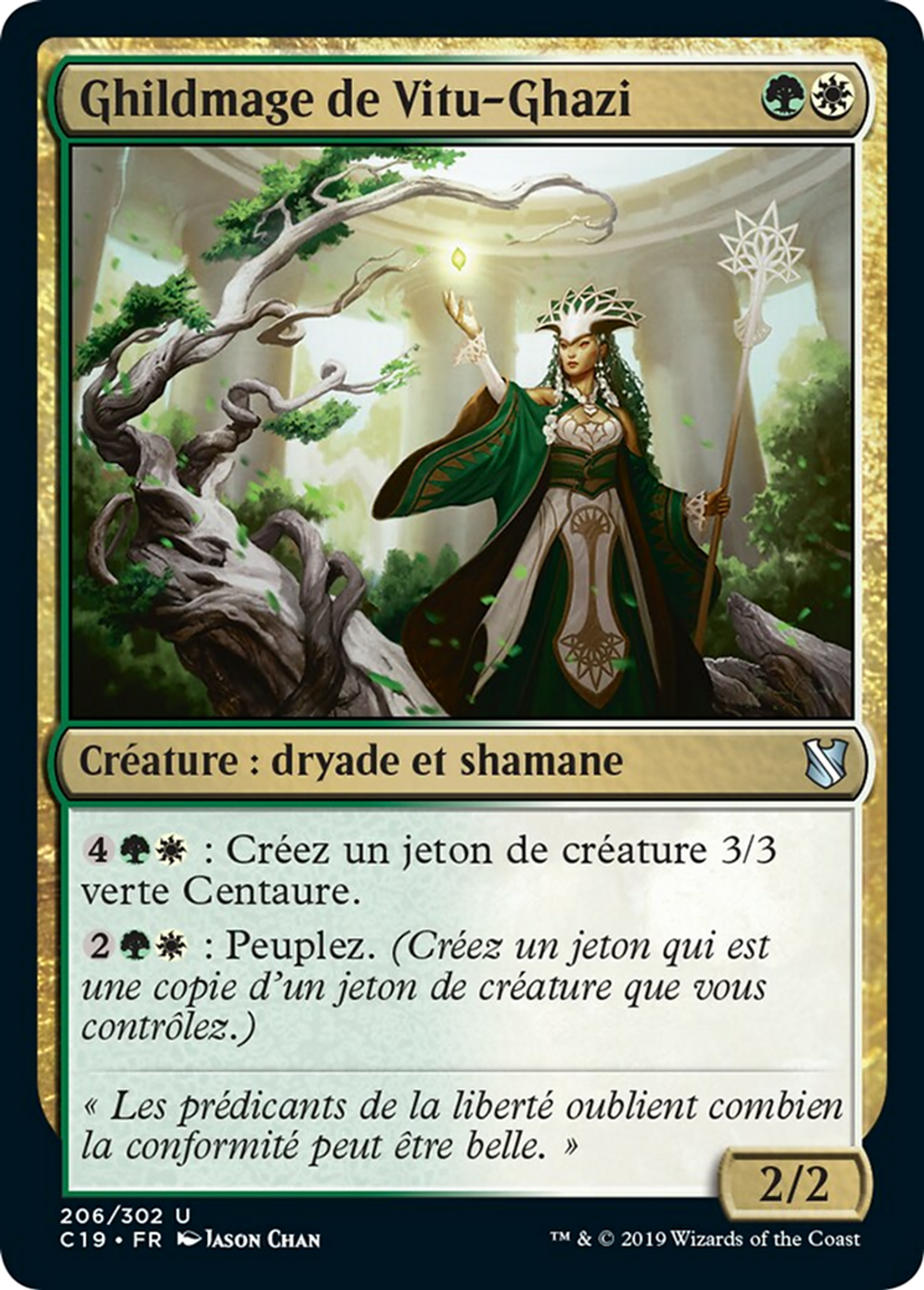 Ghildmage de Vitu-Ghazi — Commander 2019 — Magic: The Gathering