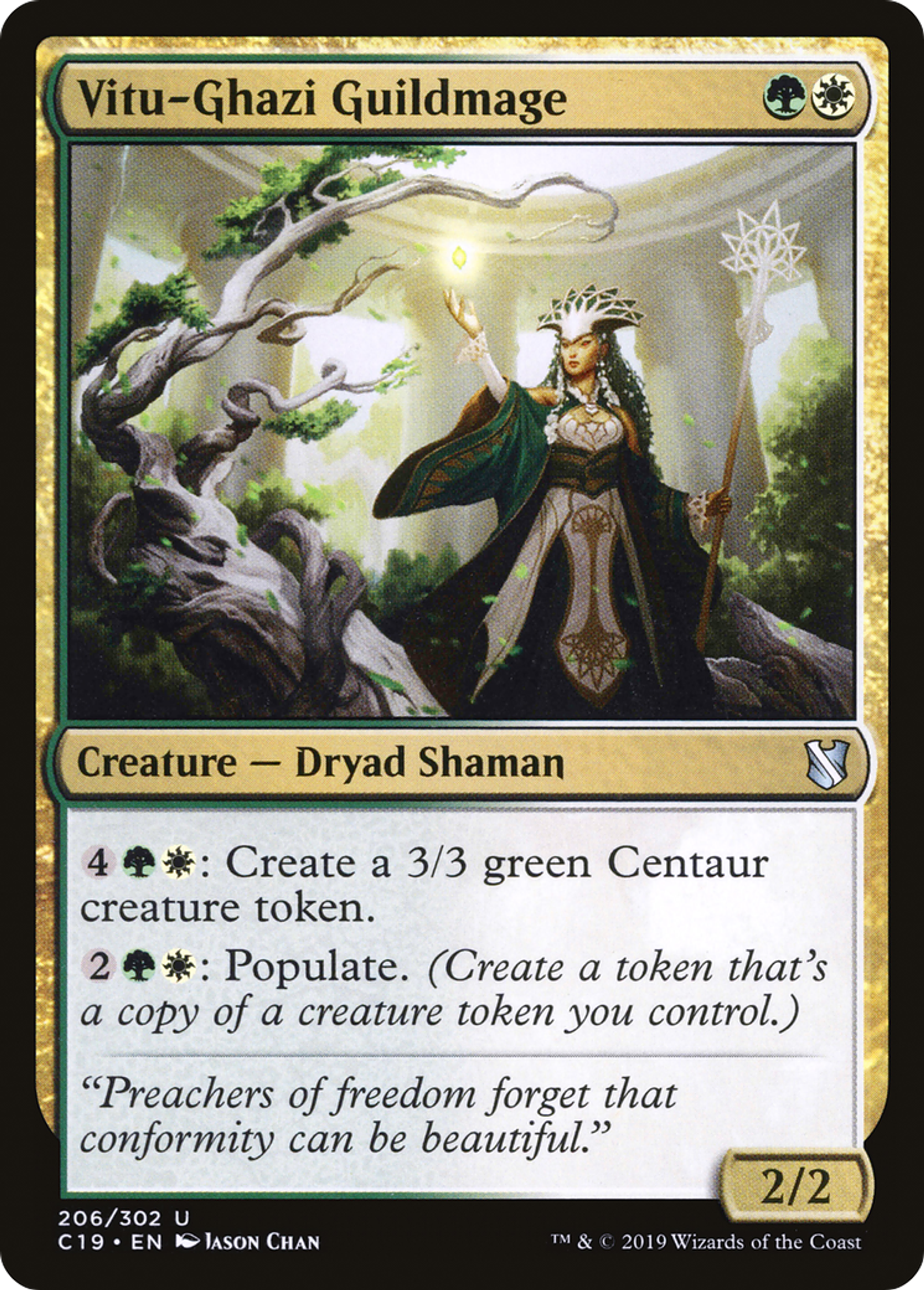 Vitu-Ghazi Guildmage — Commander 2019 — Magic: The Gathering
