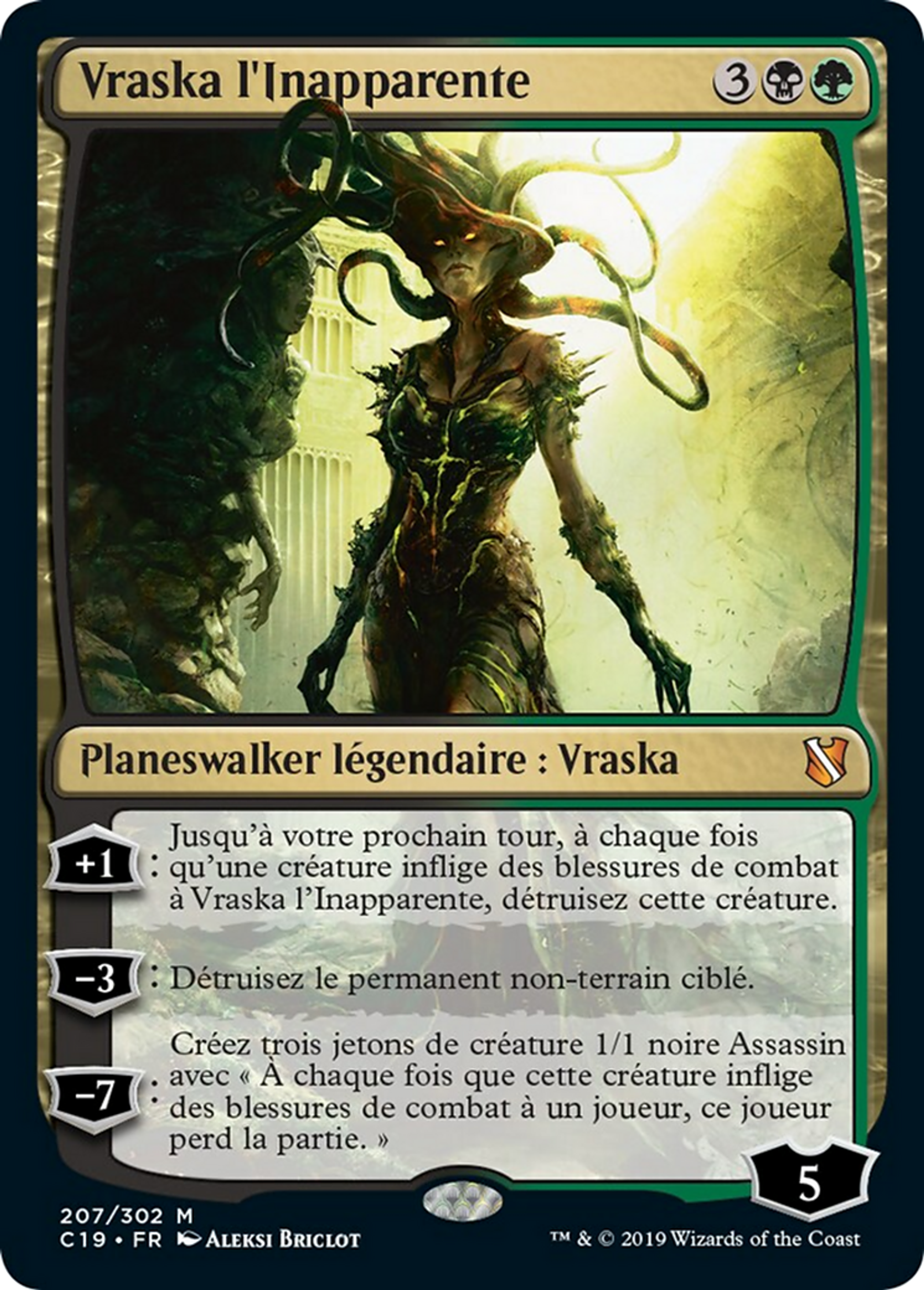 Vraska l'Inapparente — Commander 2019 — Magic: The Gathering