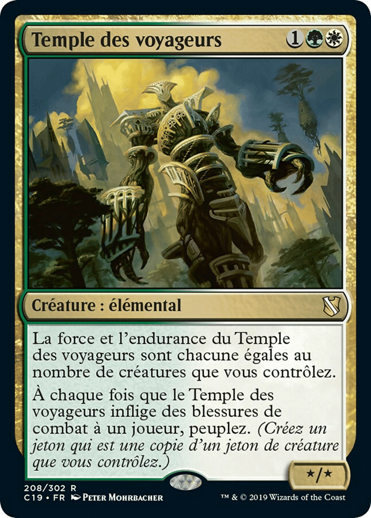 Temple des voyageurs — Commander 2019 — Magic: The Gathering