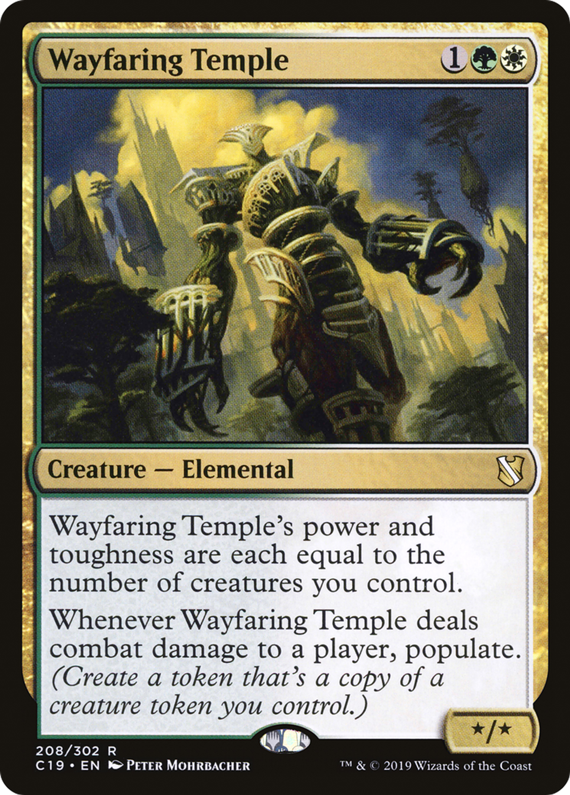 Wayfaring Temple — Commander 2019 — Magic: The Gathering