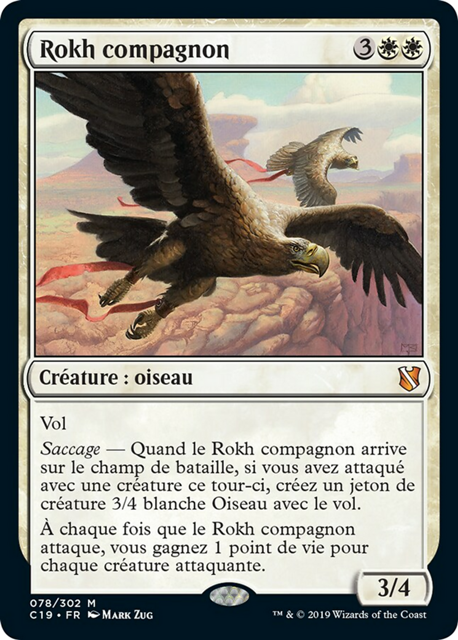 Rokh compagnon — Commander 2019 — Magic: The Gathering