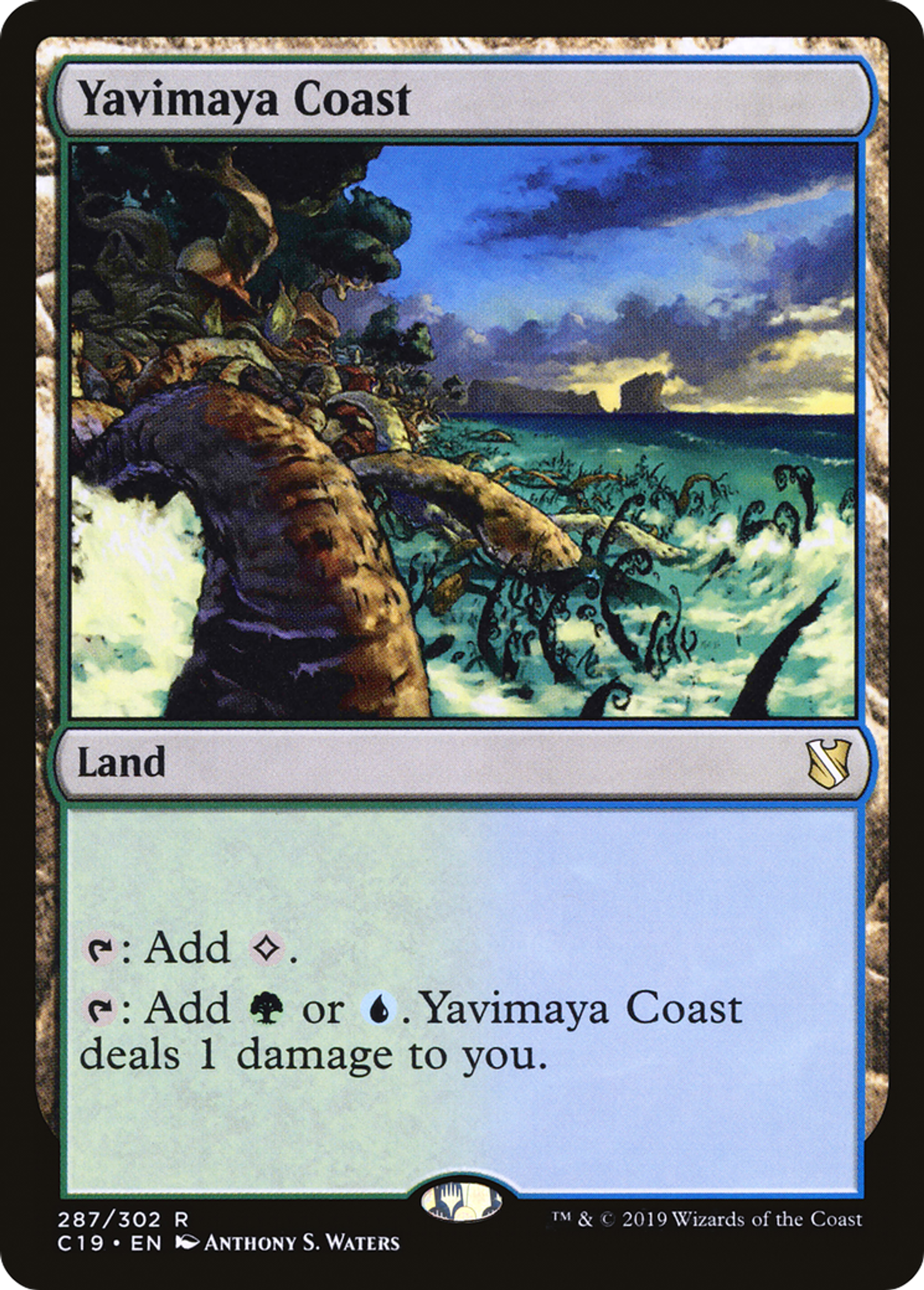 Yavimaya Coast — Commander 2019 — Magic: The Gathering