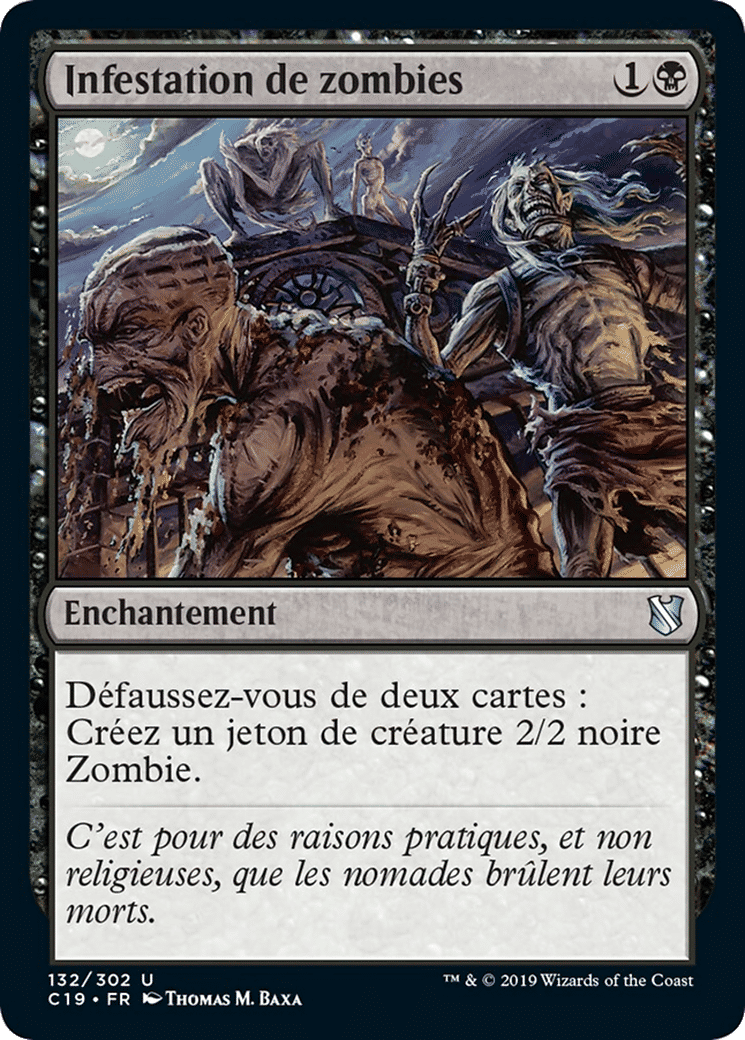 Infestation de zombies — Commander 2019 — Magic: The Gathering