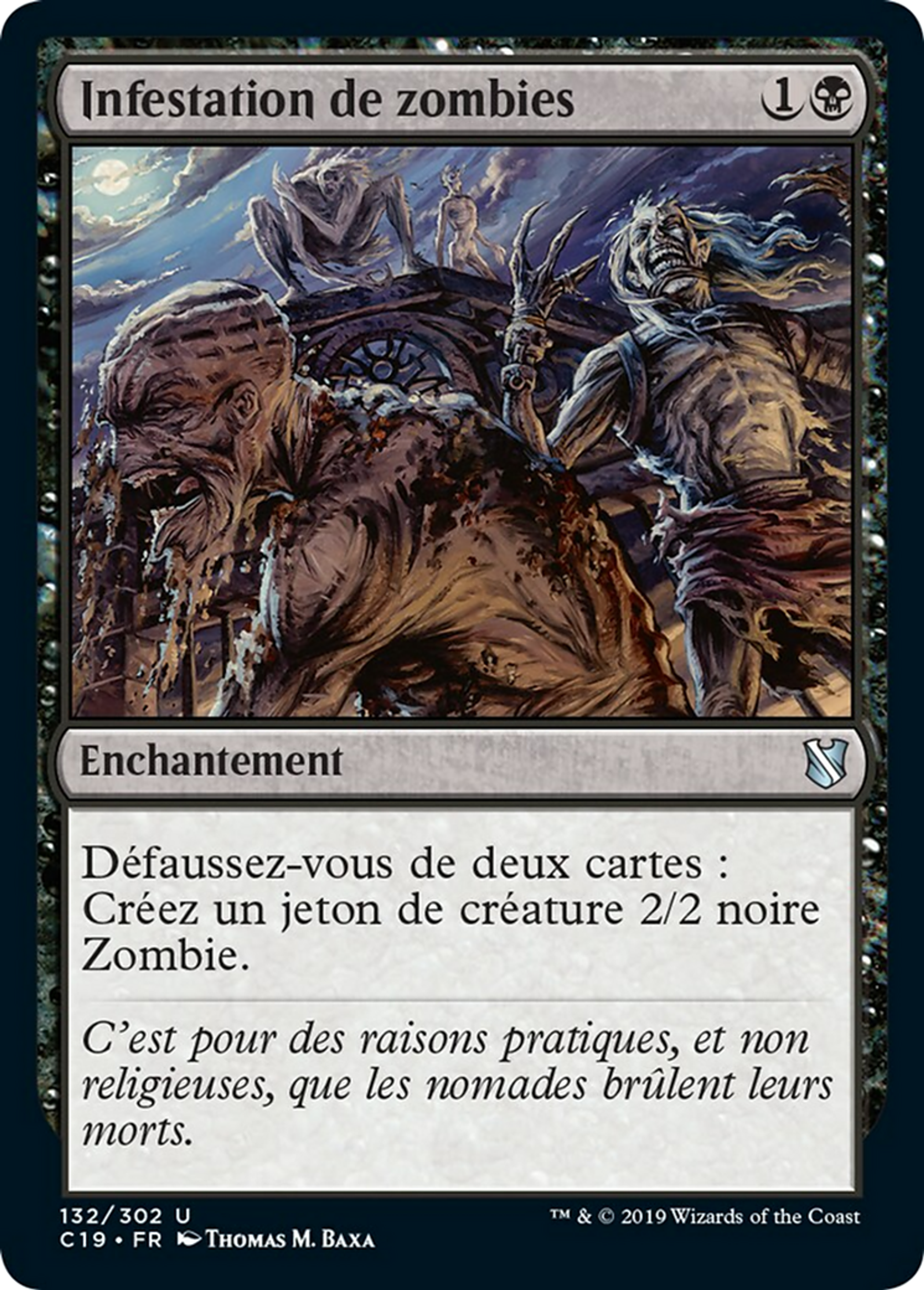 Infestation de zombies — Commander 2019 — Magic: The Gathering