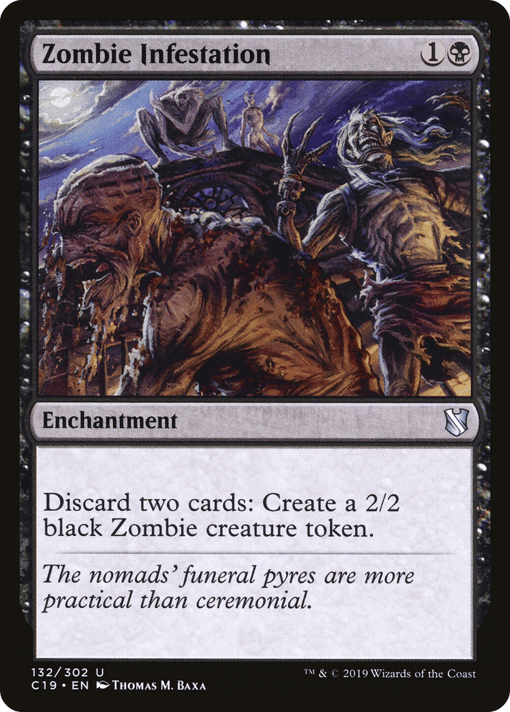 Zombie Infestation — Commander 2019 — Magic: The Gathering