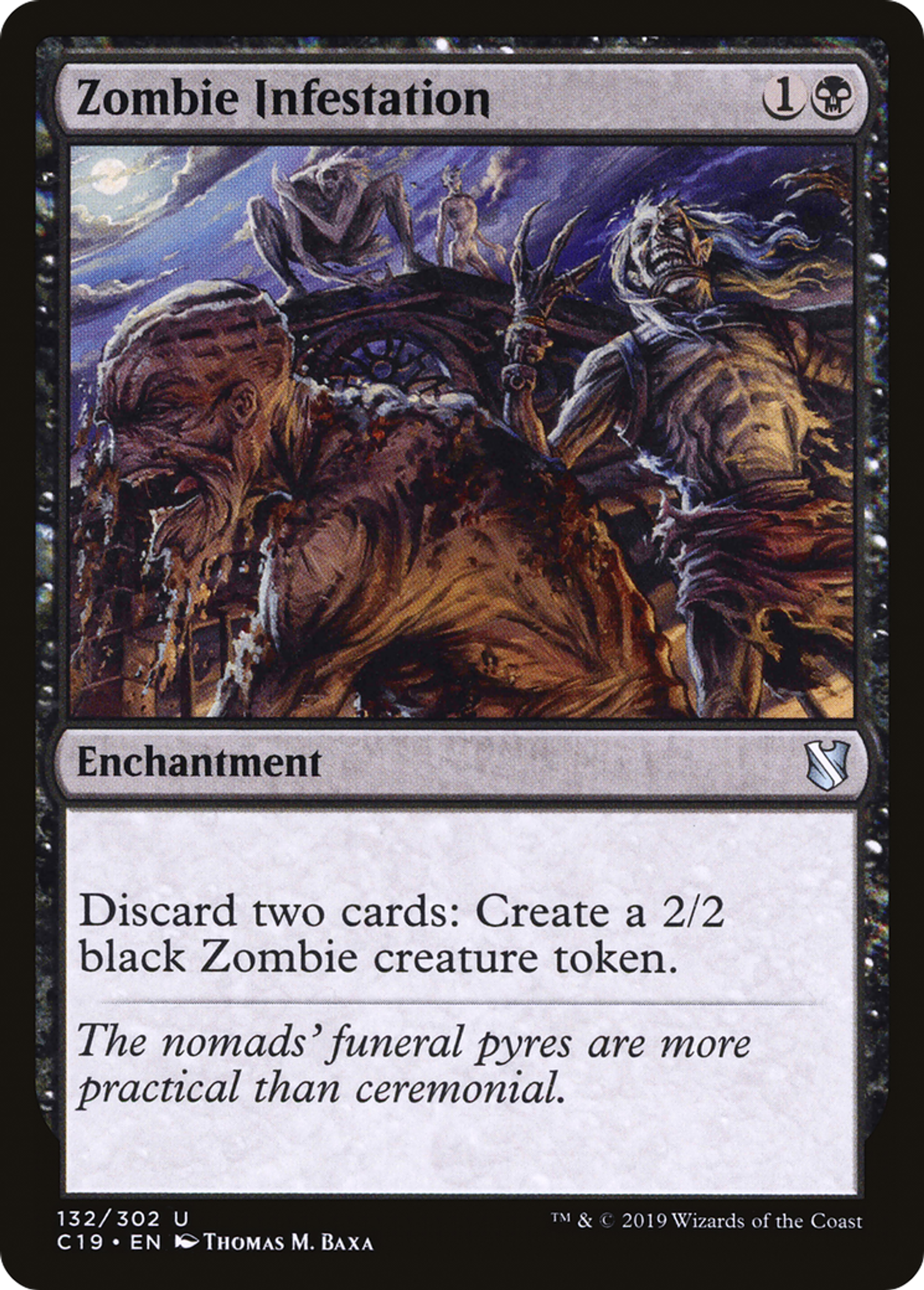 Zombie Infestation — Commander 2019 — Magic: The Gathering