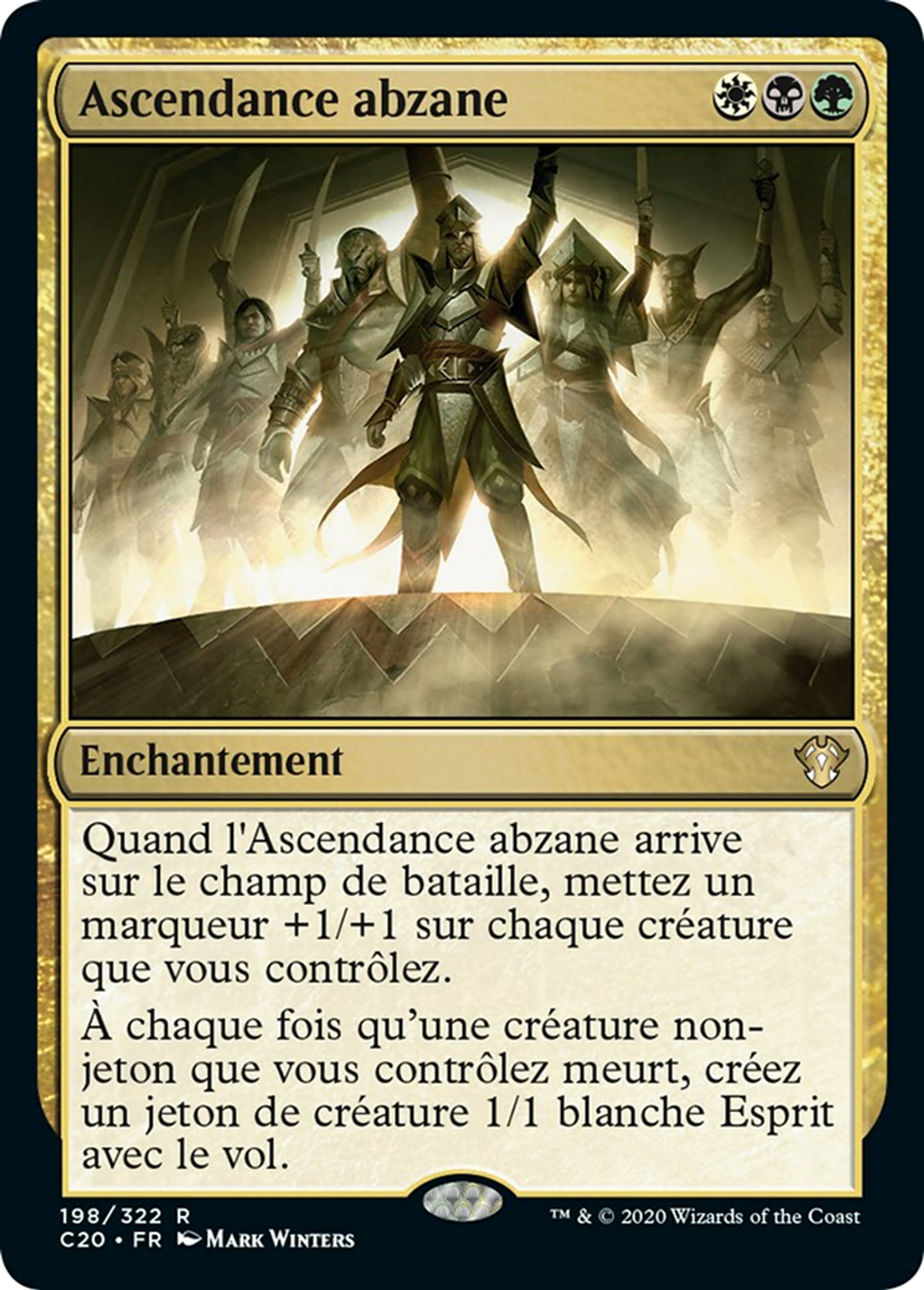 Ascendance abzane — Commander 2020 — Magic: The Gathering
