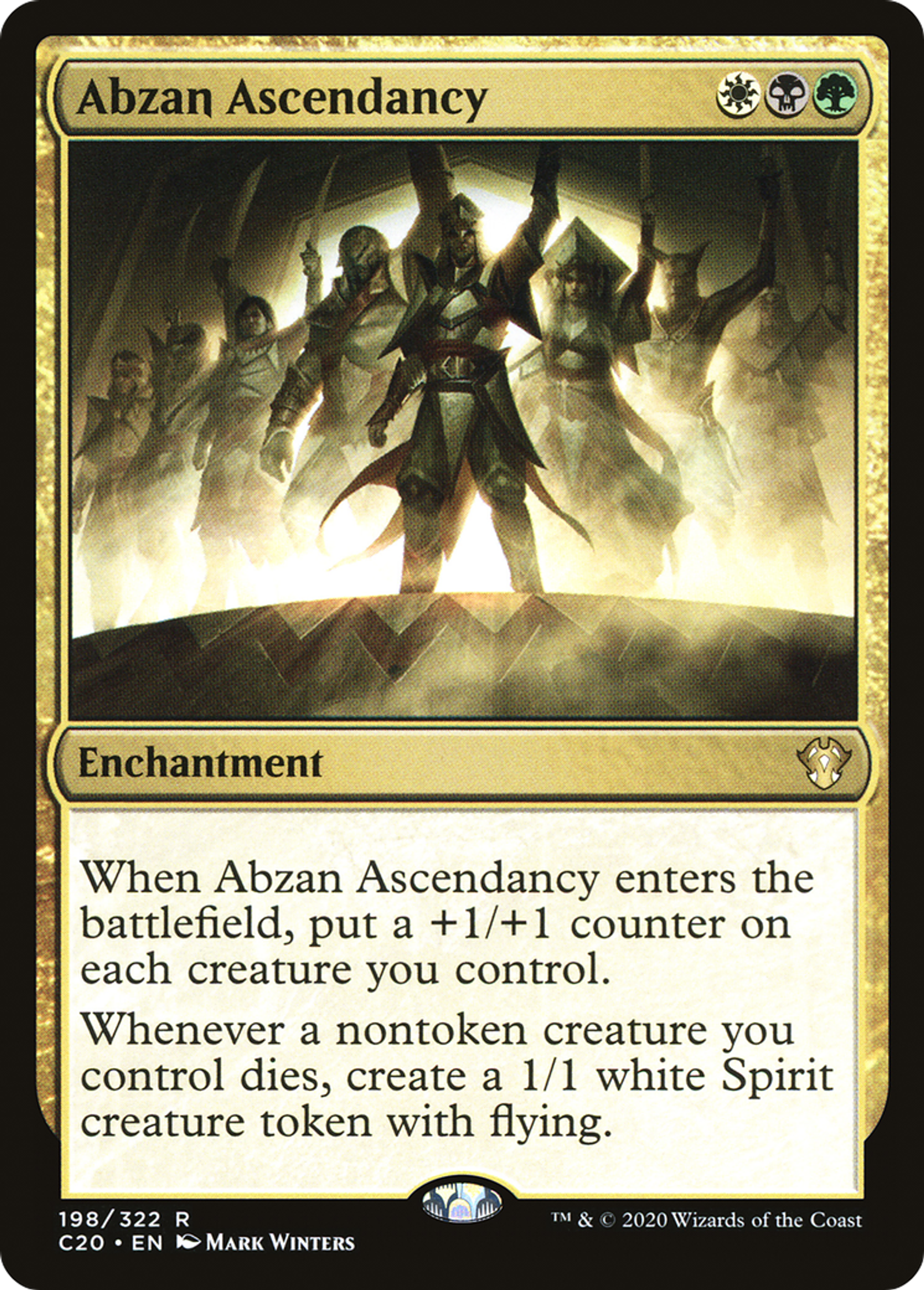 Abzan Ascendancy — Commander 2020 — Magic: The Gathering