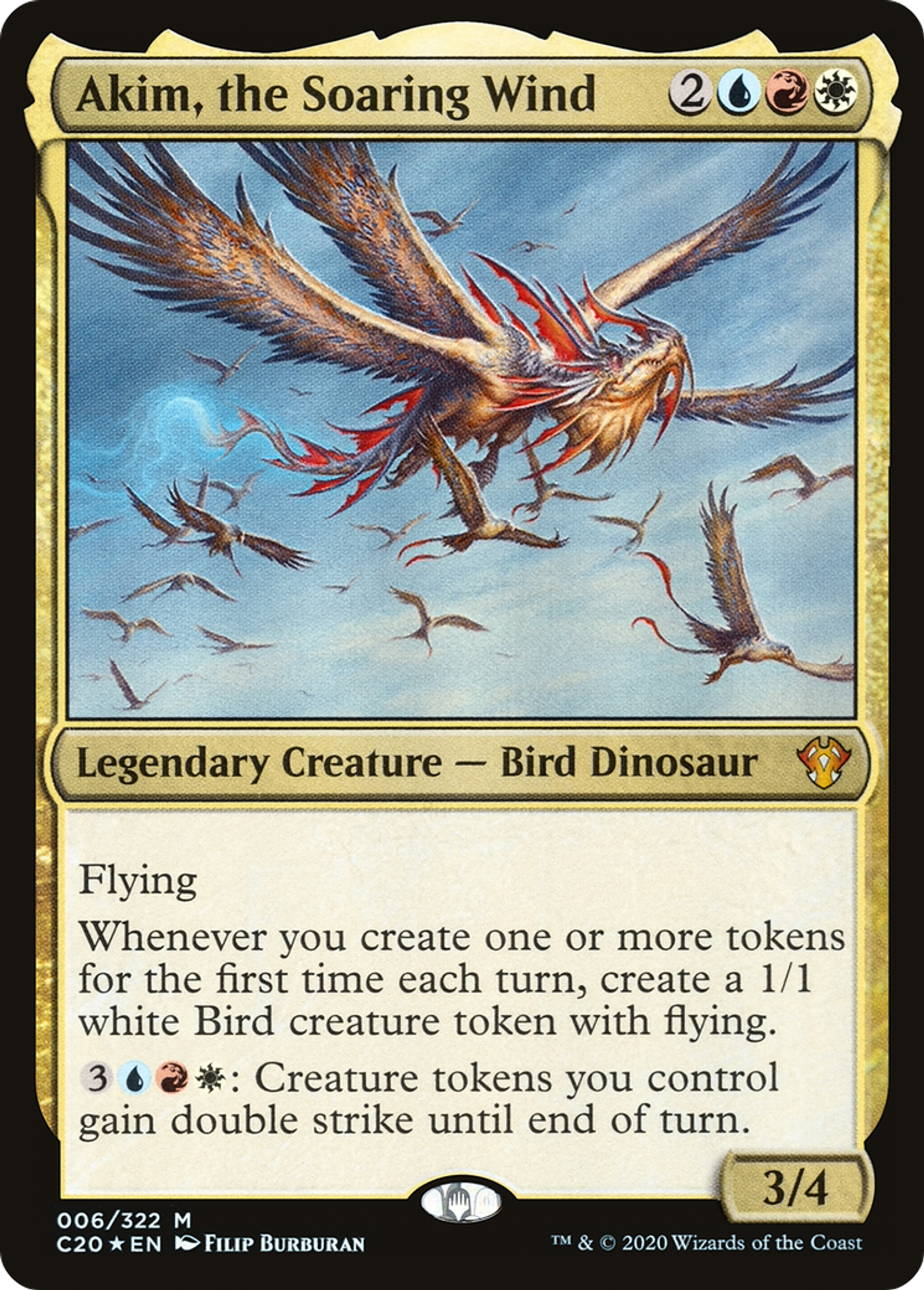 Akim, the Soaring Wind — Commander 2020 — Magic: The Gathering