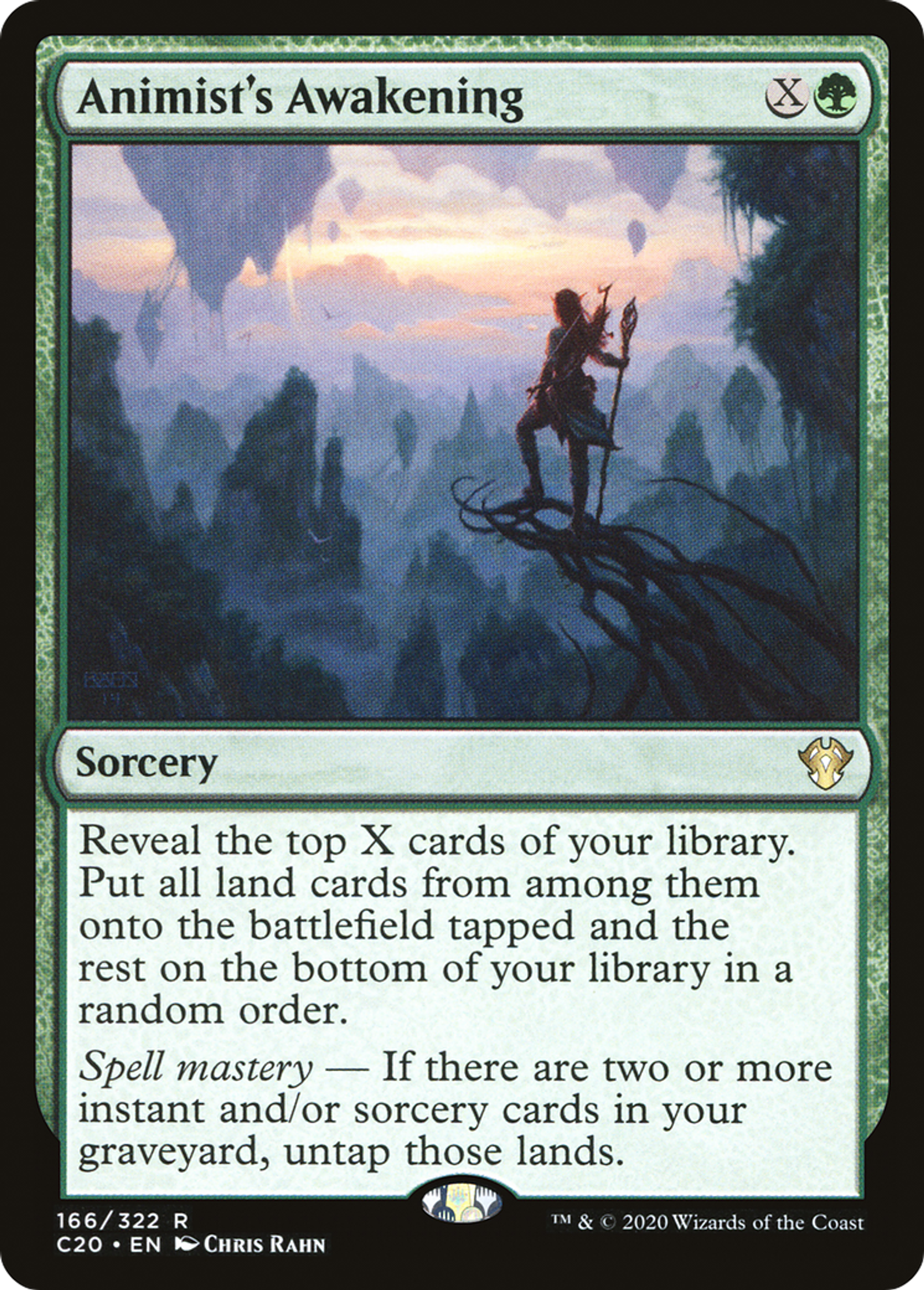 Animist's Awakening — Commander 2020 — Magic: The Gathering