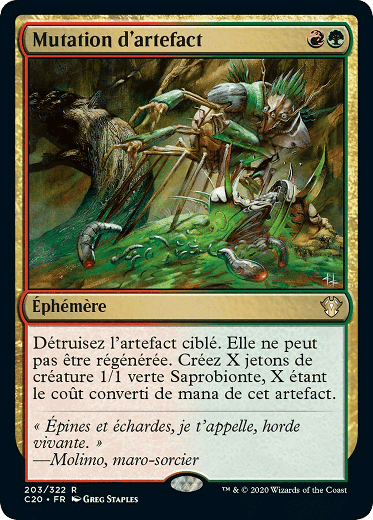 Mutation d'artefact — Commander 2020 — Magic: The Gathering
