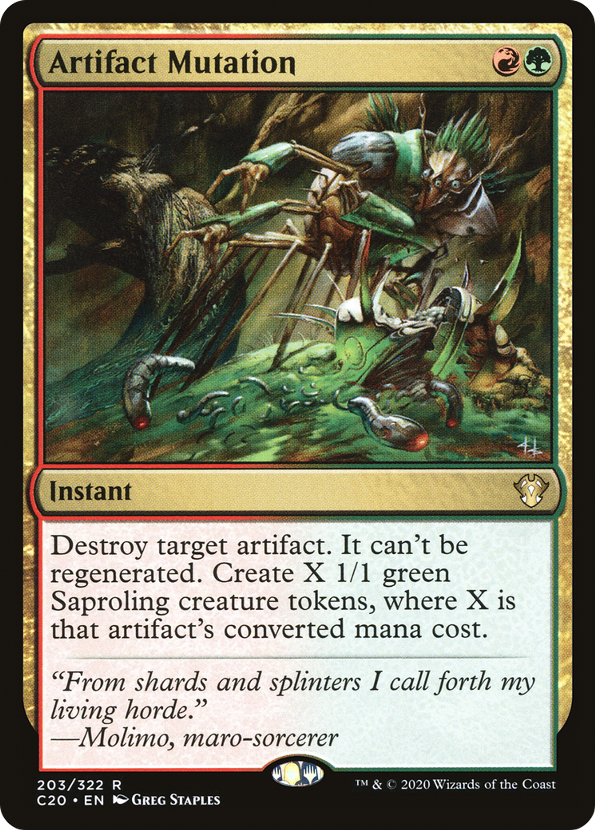 Mutation d'artefact — Commander 2020 — Magic: The Gathering