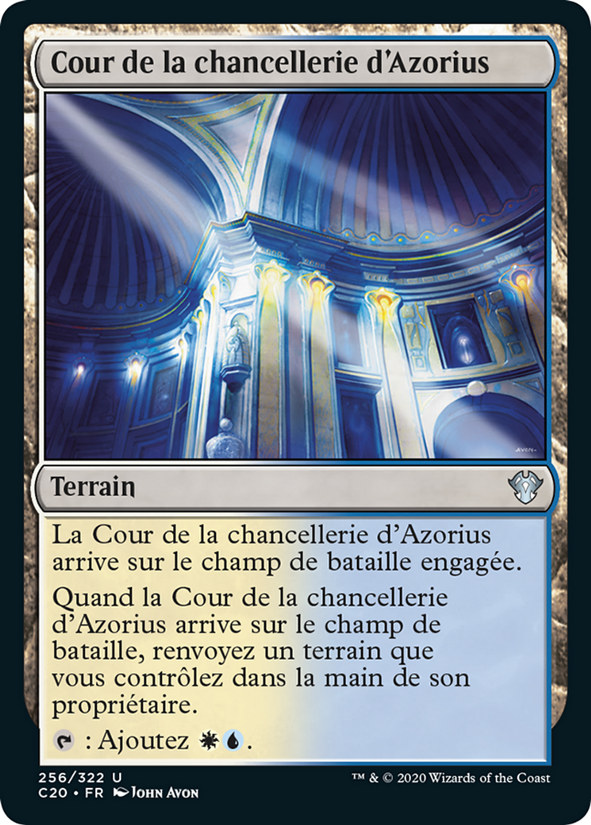 Cour de la chancellerie d'Azorius — Commander 2020 — Magic: The Gathering
