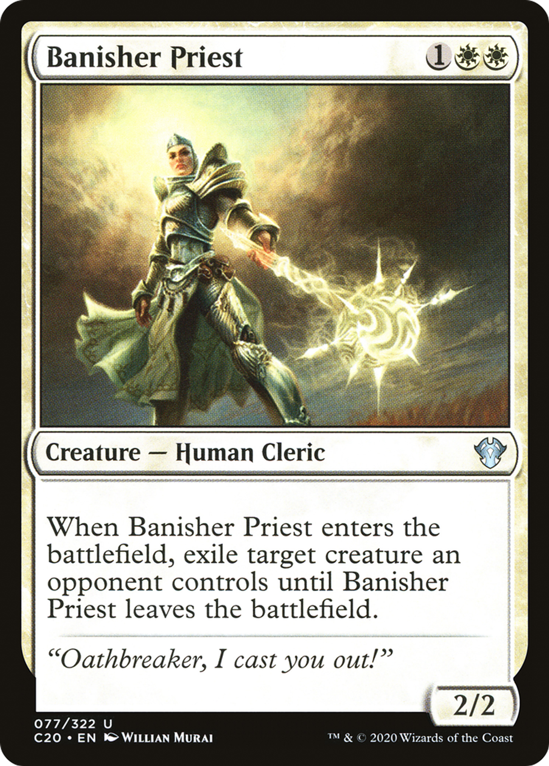 Banisher Priest — Commander 2020 — Magic: The Gathering