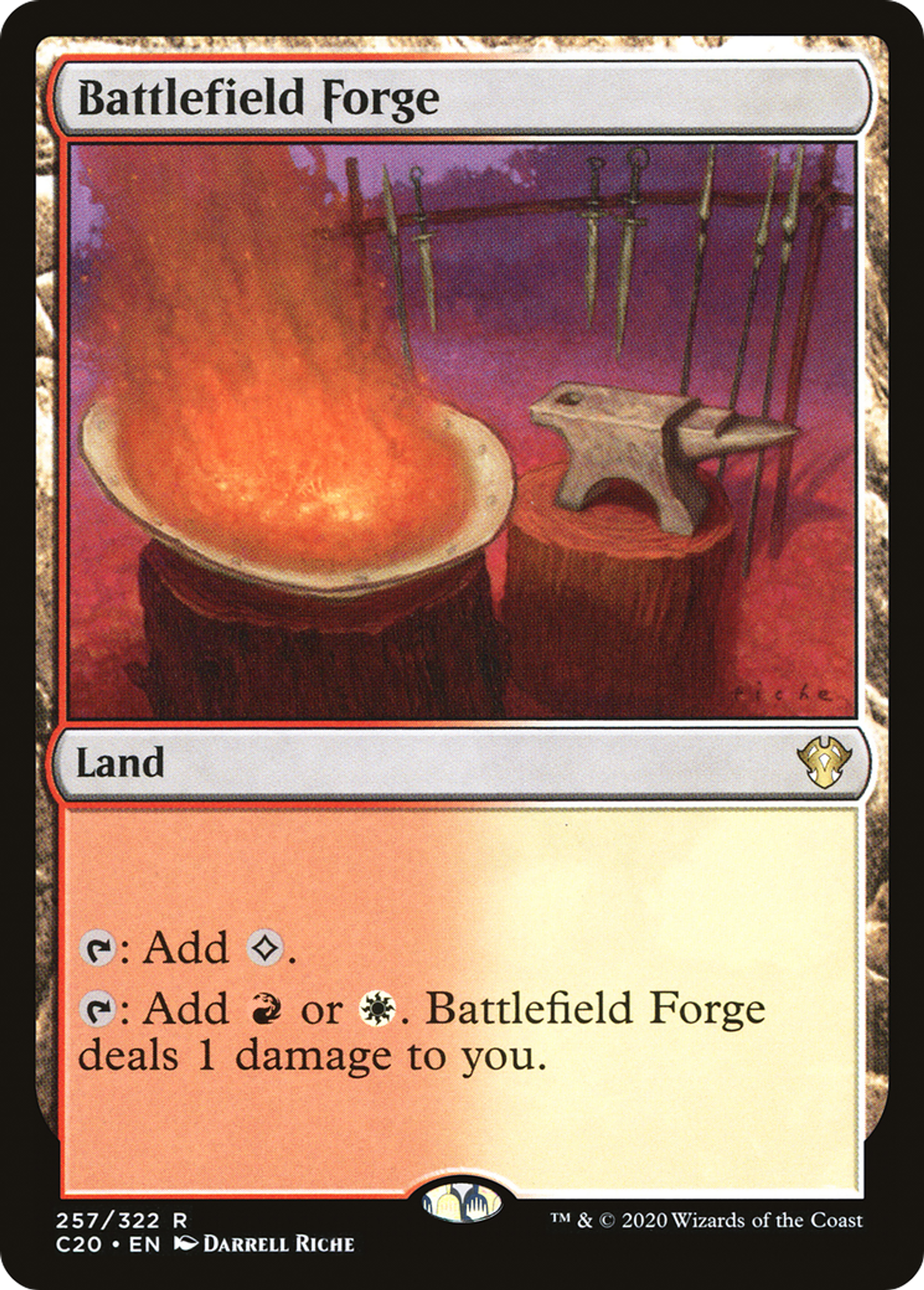 Battlefield Forge — Commander 2020 — Magic: The Gathering