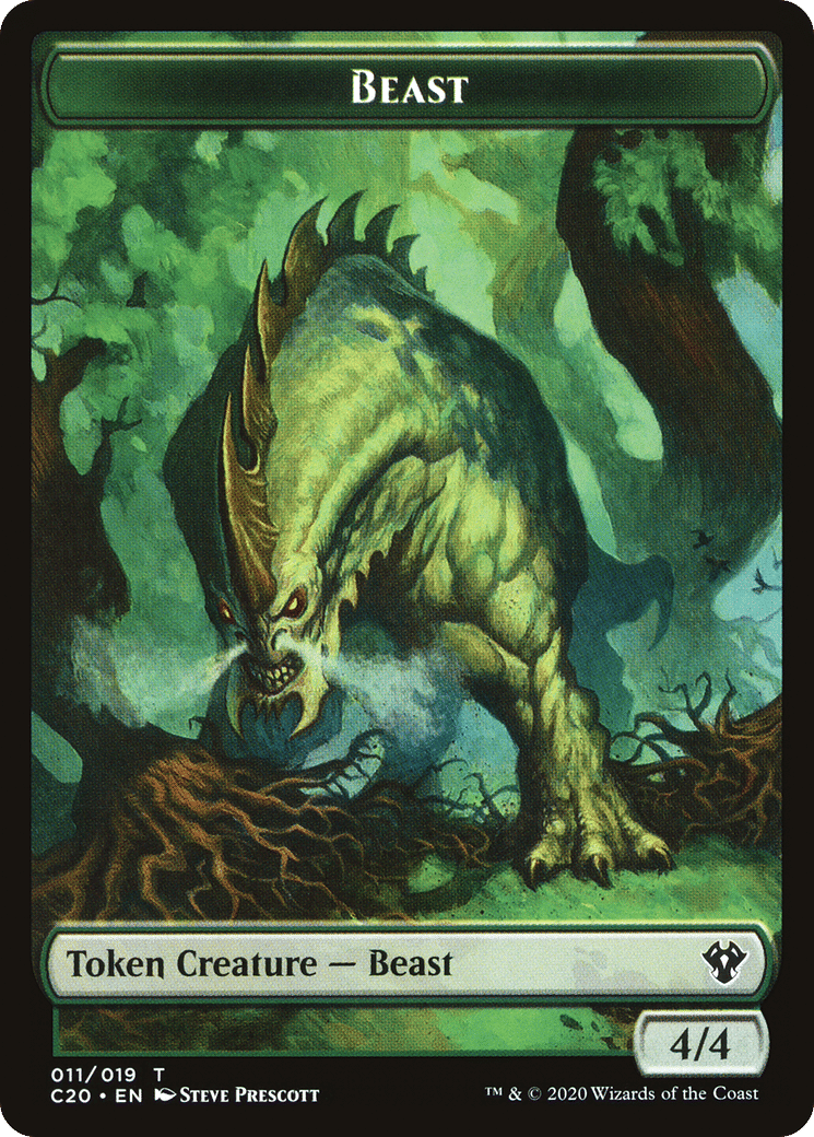 Beast — Commander 2020 — Magic: The Gathering