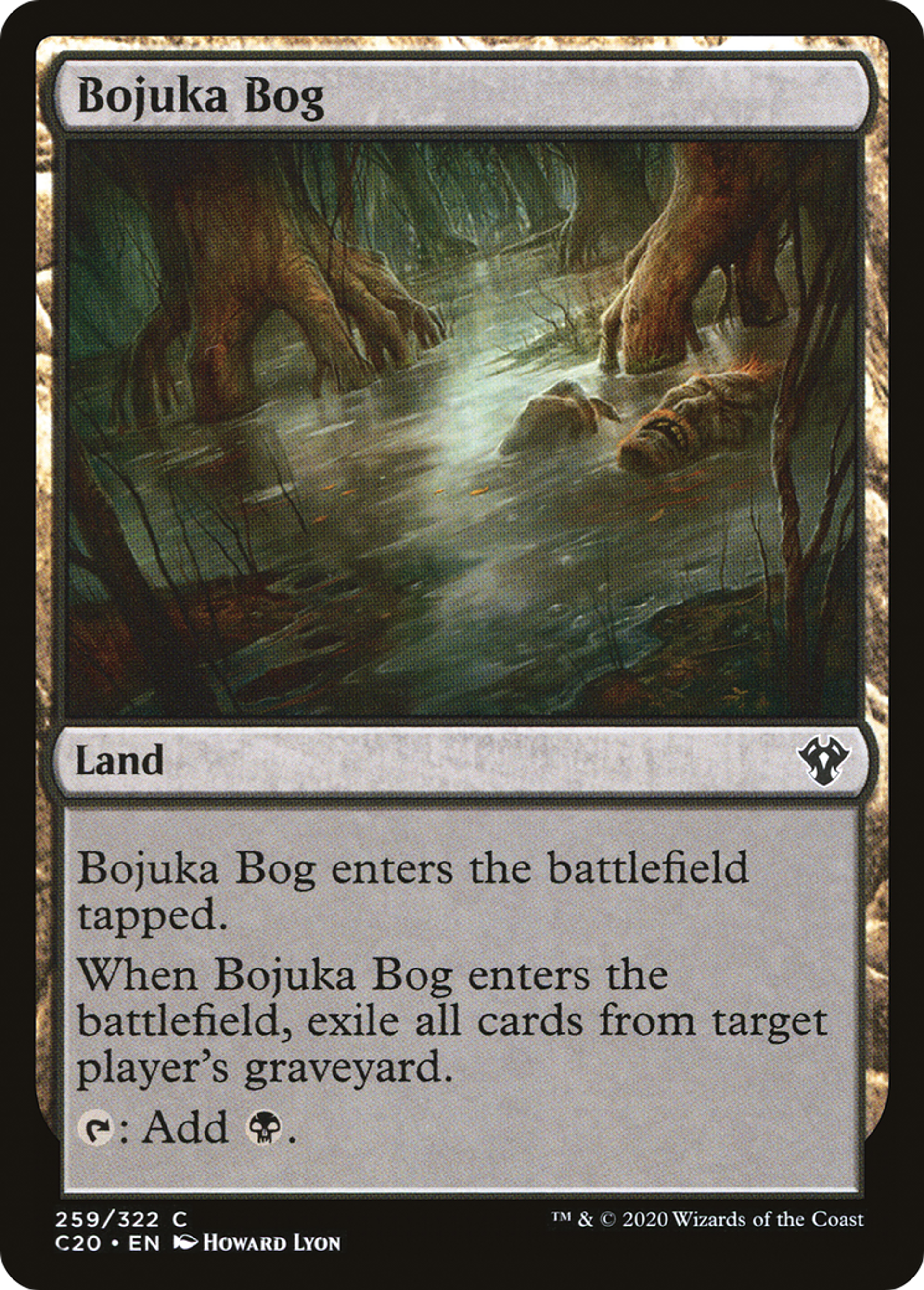 Bojuka Bog — Commander 2020 — Magic: The Gathering