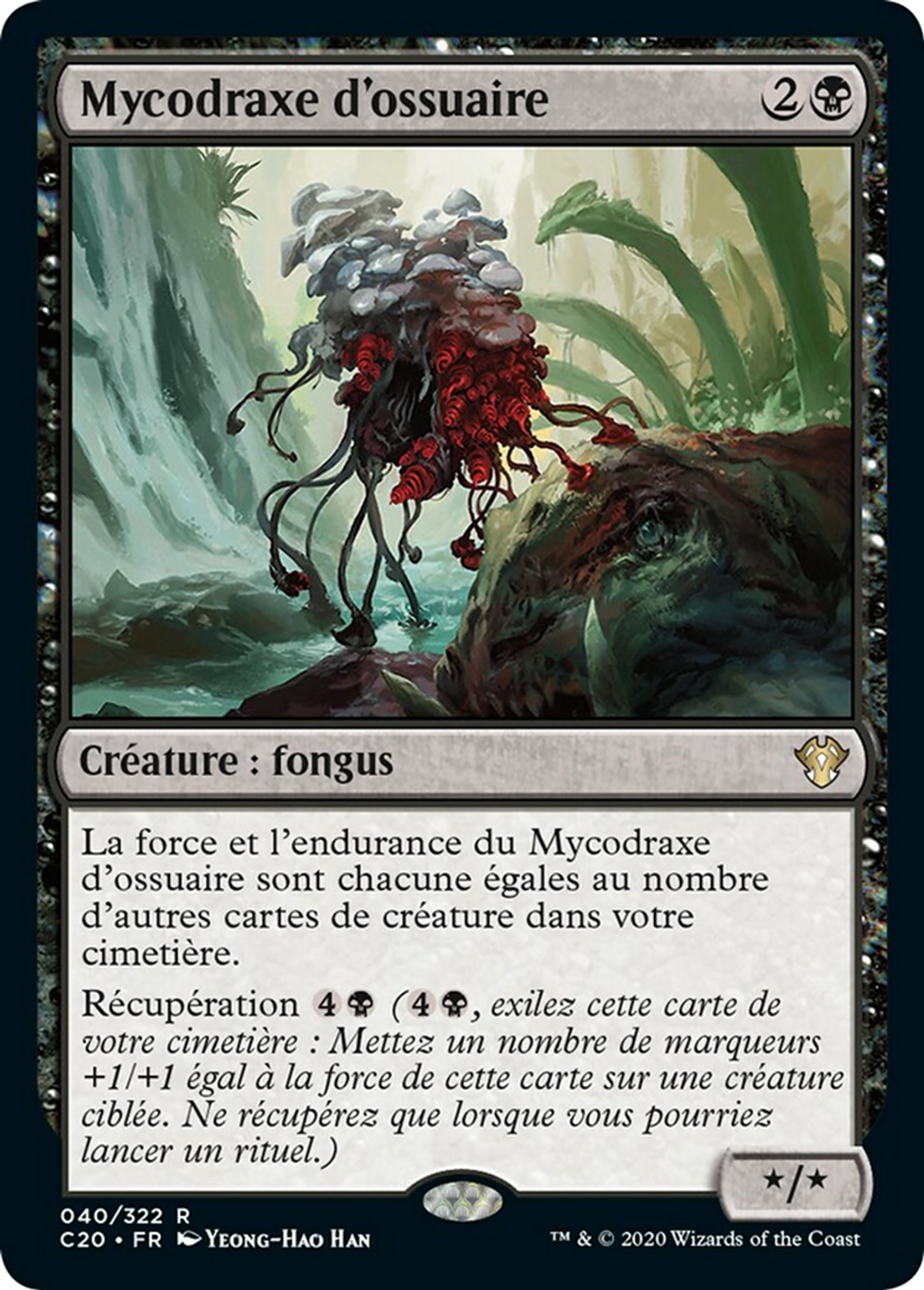 Mycodraxe d'ossuaire — Commander 2020 — Magic: The Gathering