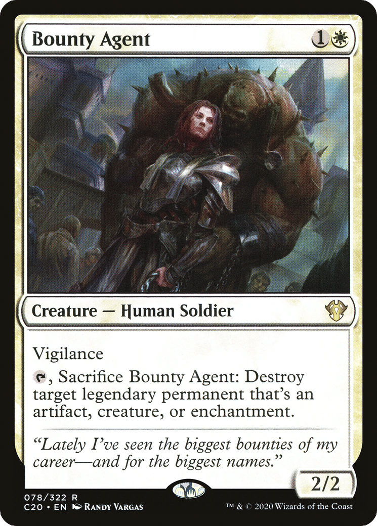 Bounty Agent — Commander 2020 — Magic: The Gathering