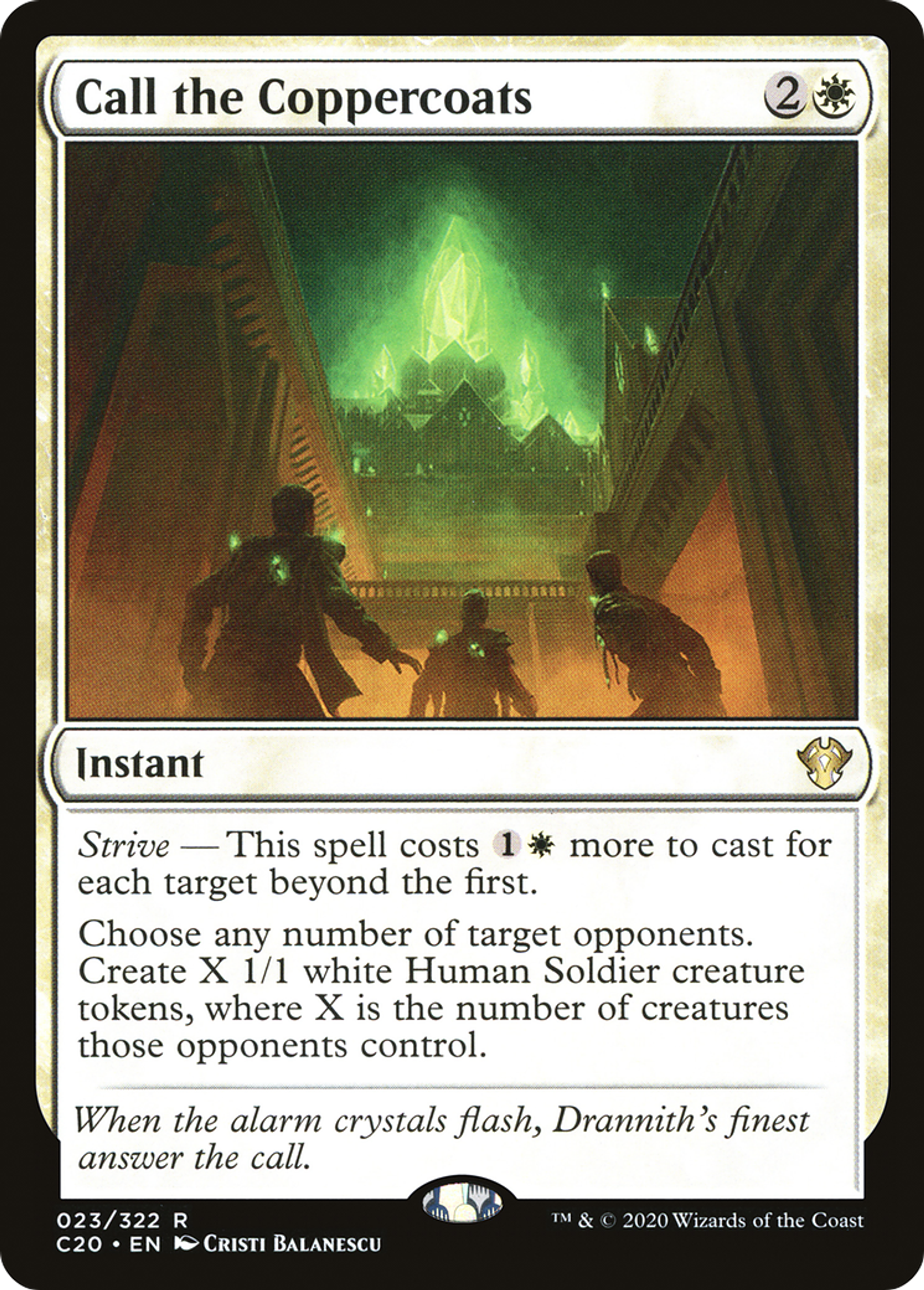 Call the Coppercoats — Commander 2020 — Magic: The Gathering