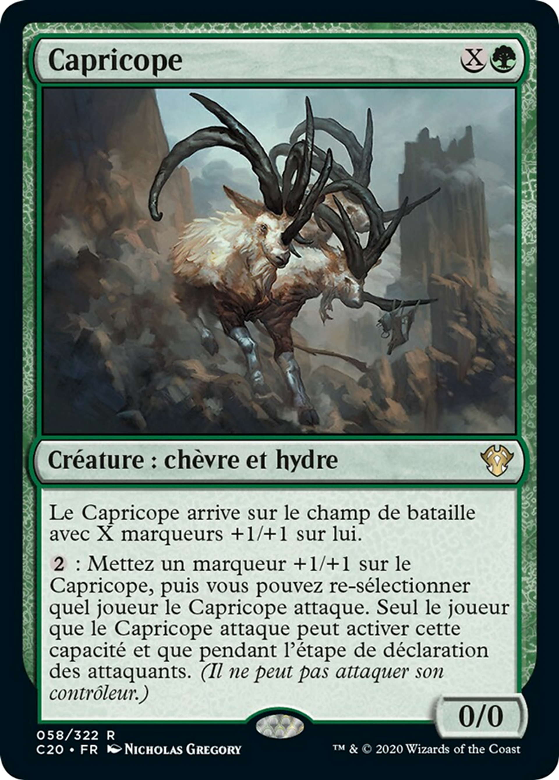 Capricope — Commander 2020 — Magic: The Gathering