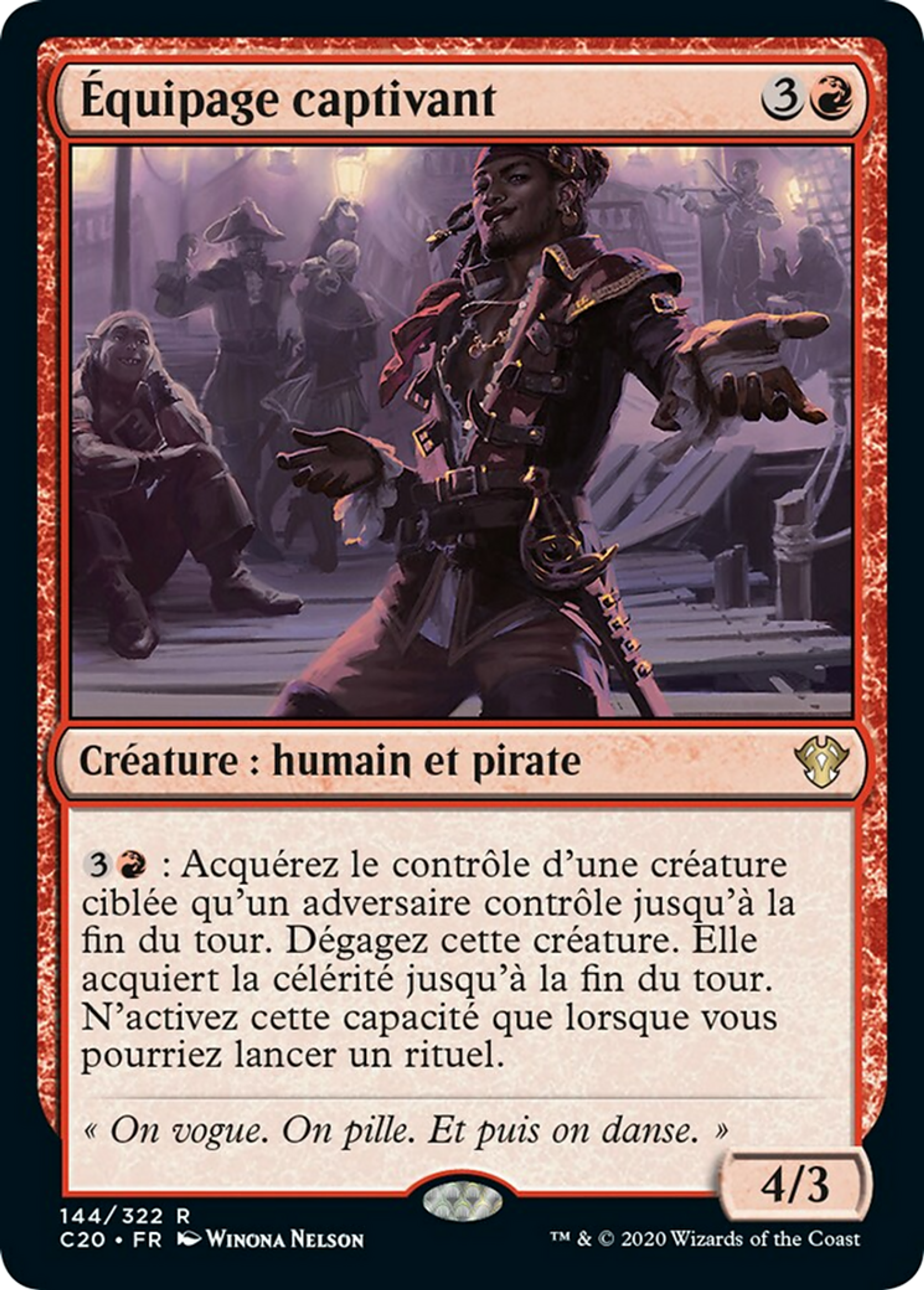 Équipage captivant — Commander 2020 — Magic: The Gathering