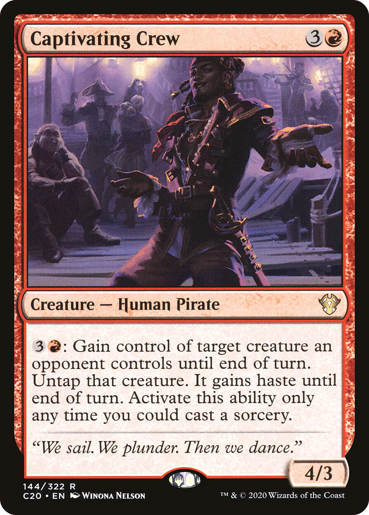 Captivating Crew — Commander 2020 — Magic: The Gathering