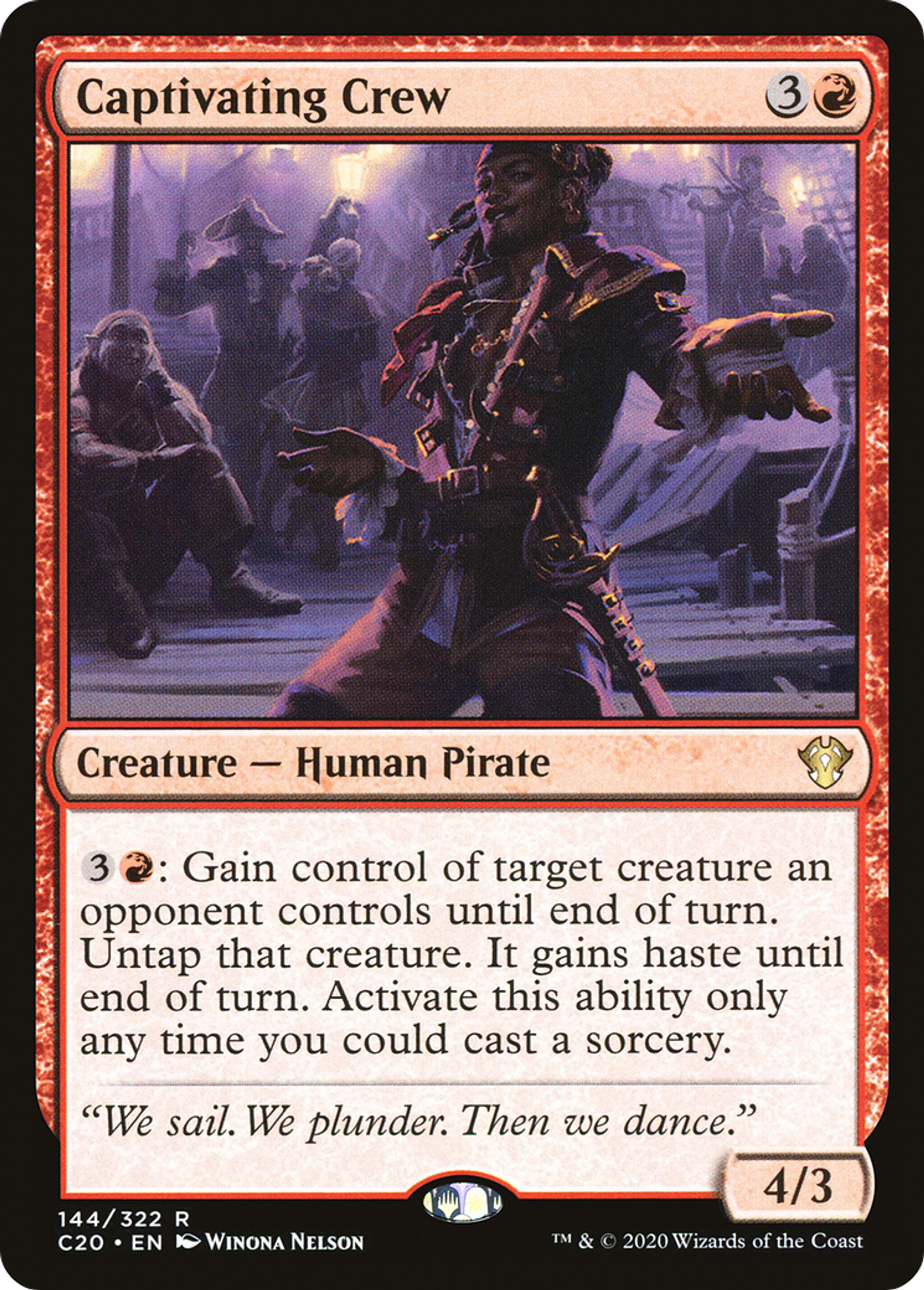 Captivating Crew — Commander 2020 — Magic: The Gathering