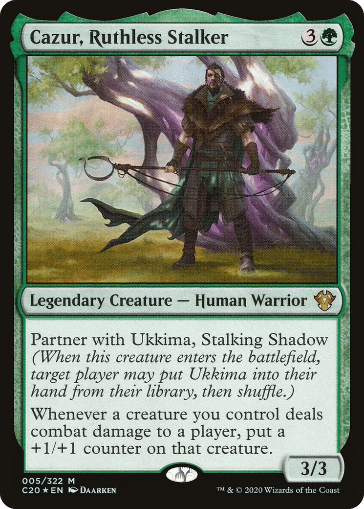 Cazur, Ruthless Stalker — Commander 2020 — Magic: The Gathering