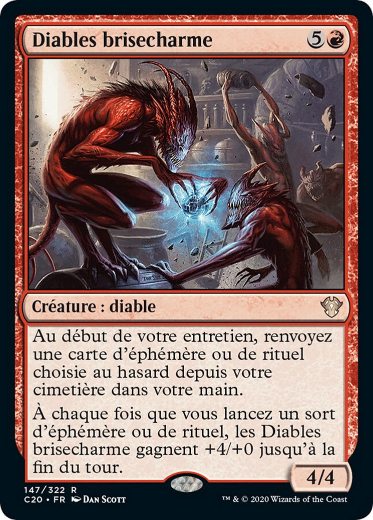 Diables brisecharme — Commander 2020 — Magic: The Gathering