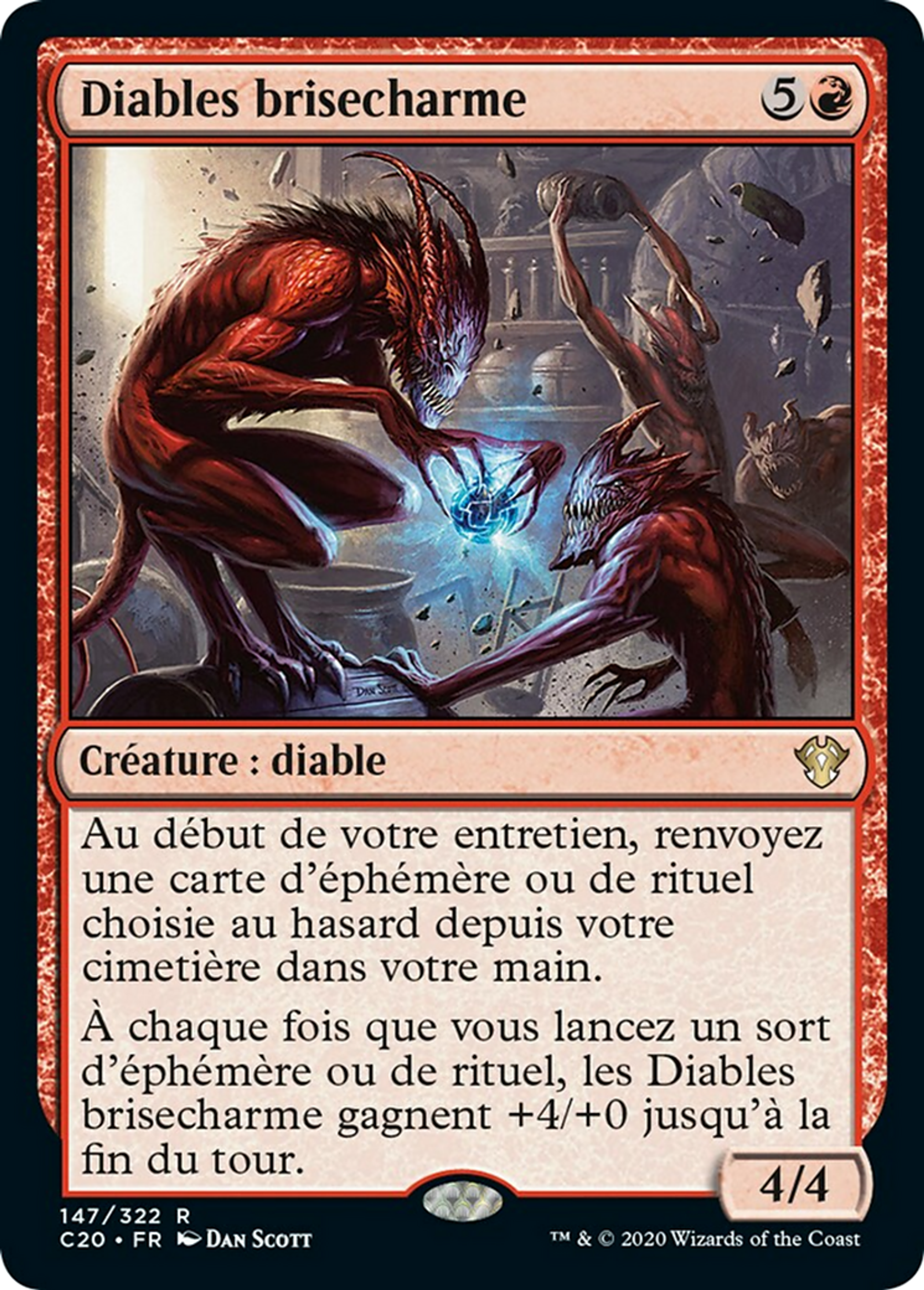 Diables brisecharme — Commander 2020 — Magic: The Gathering