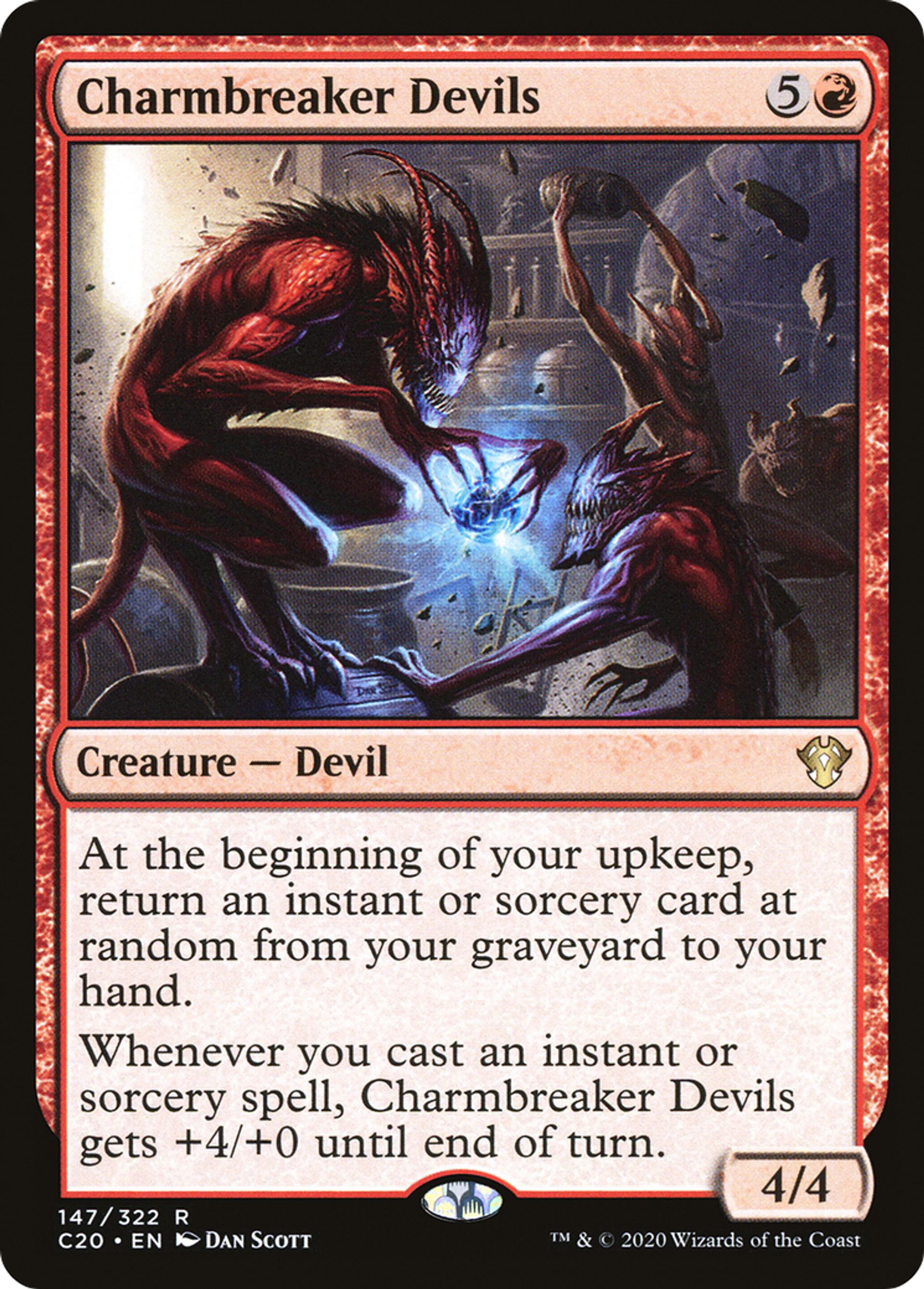 Charmbreaker Devils — Commander 2020 — Magic: The Gathering