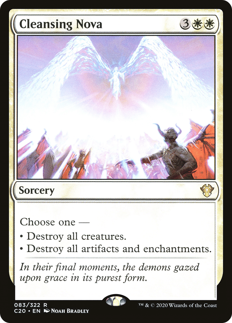 Cleansing Nova — Commander 2020 — Magic: The Gathering