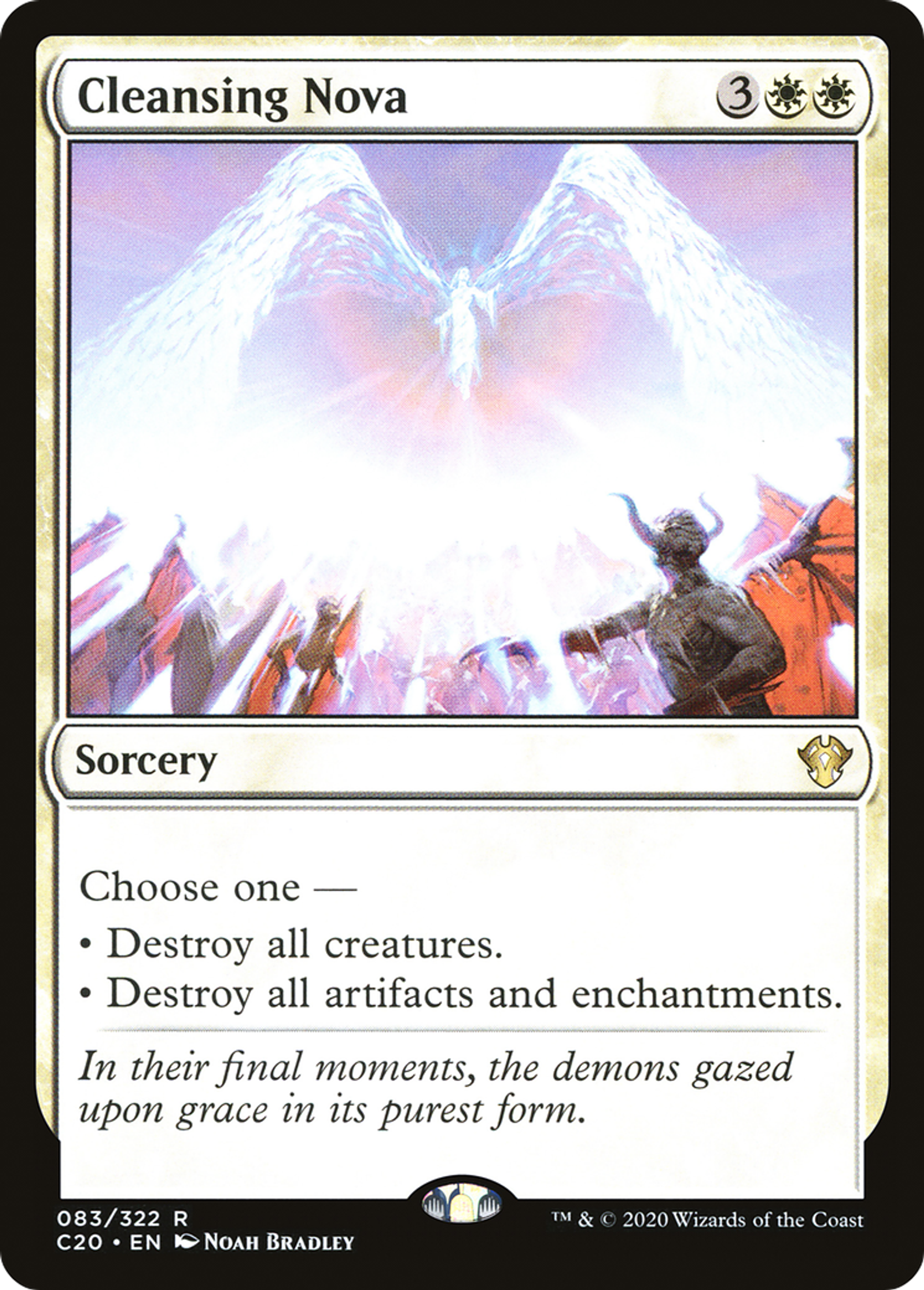 Cleansing Nova — Commander 2020 — Magic: The Gathering