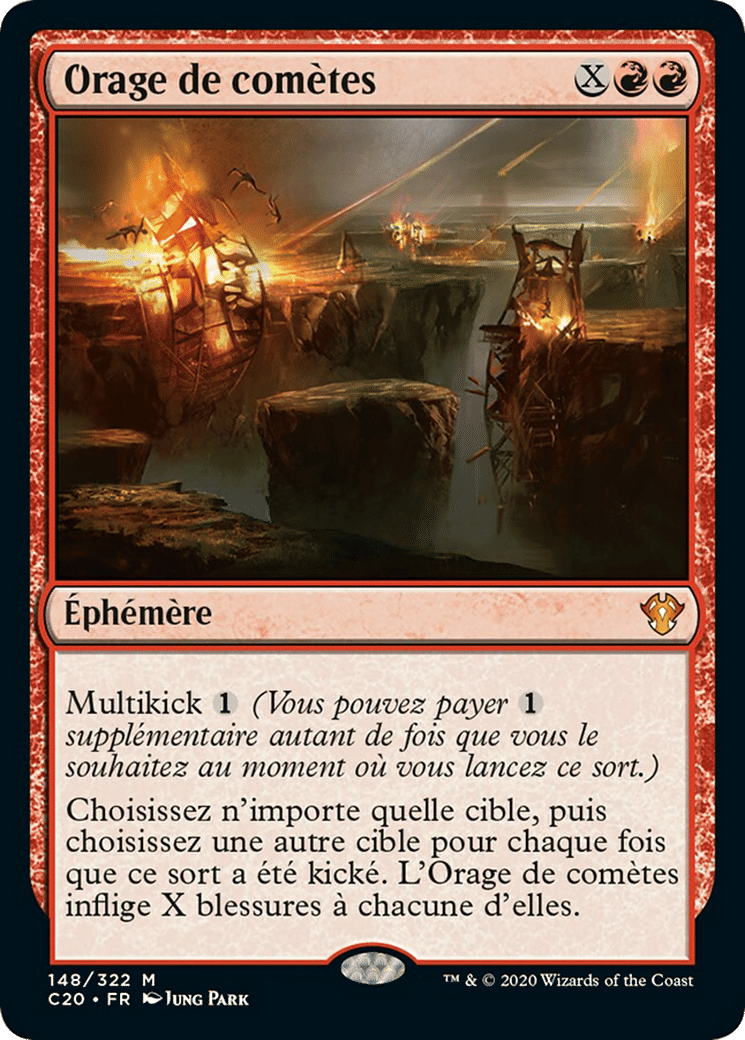 Orage de comètes — Commander 2020 — Magic: The Gathering